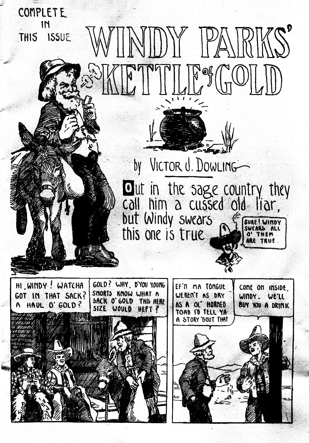 Read online Western Picture Stories comic -  Issue #1 - 10