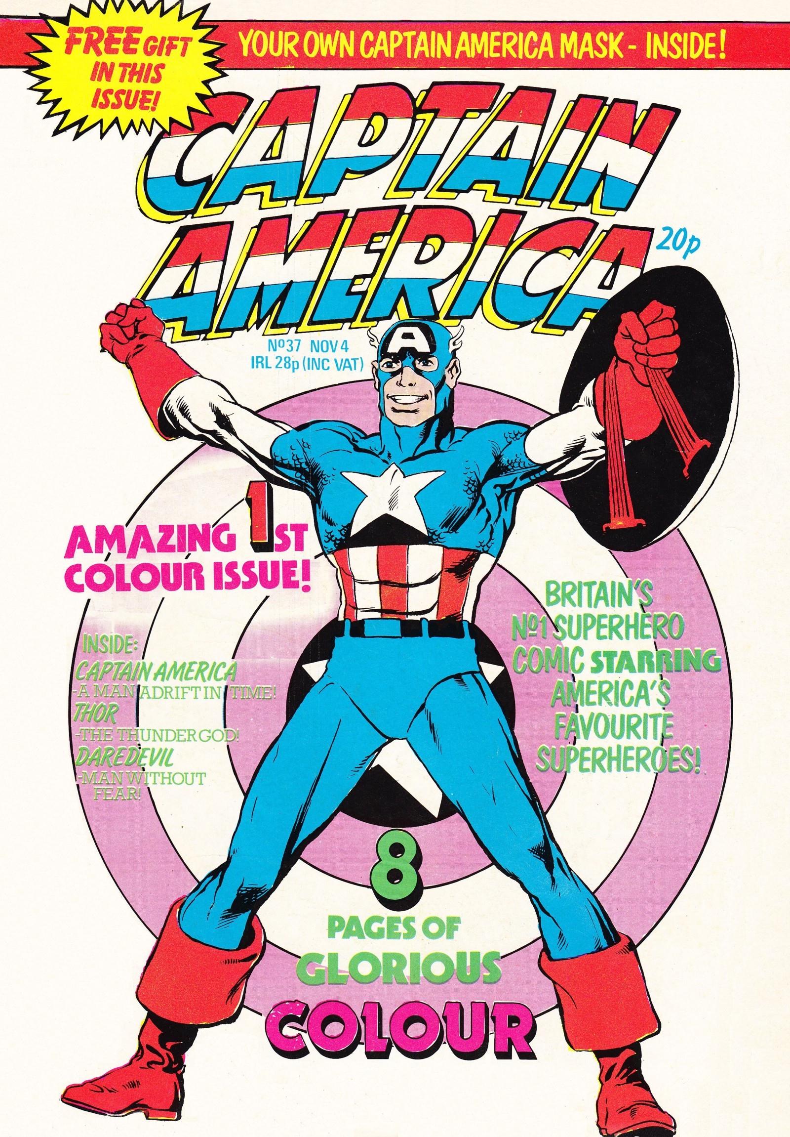 Read online Captain America (1981) comic -  Issue #37 - 1