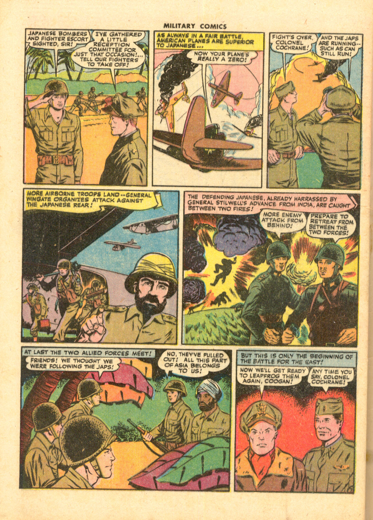 Read online Military Comics comic -  Issue #33 - 58