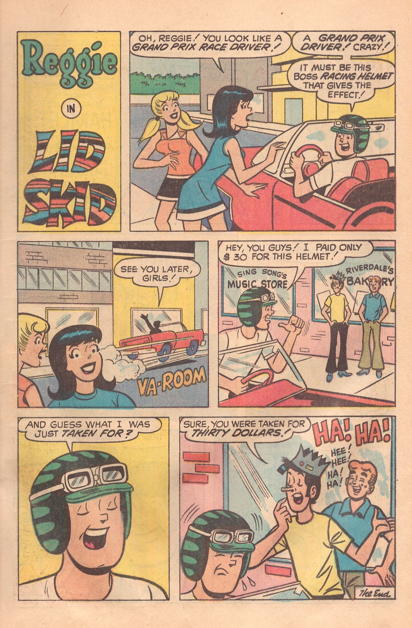 Read online Reggie's Wise Guy Jokes comic -  Issue #10 - 9