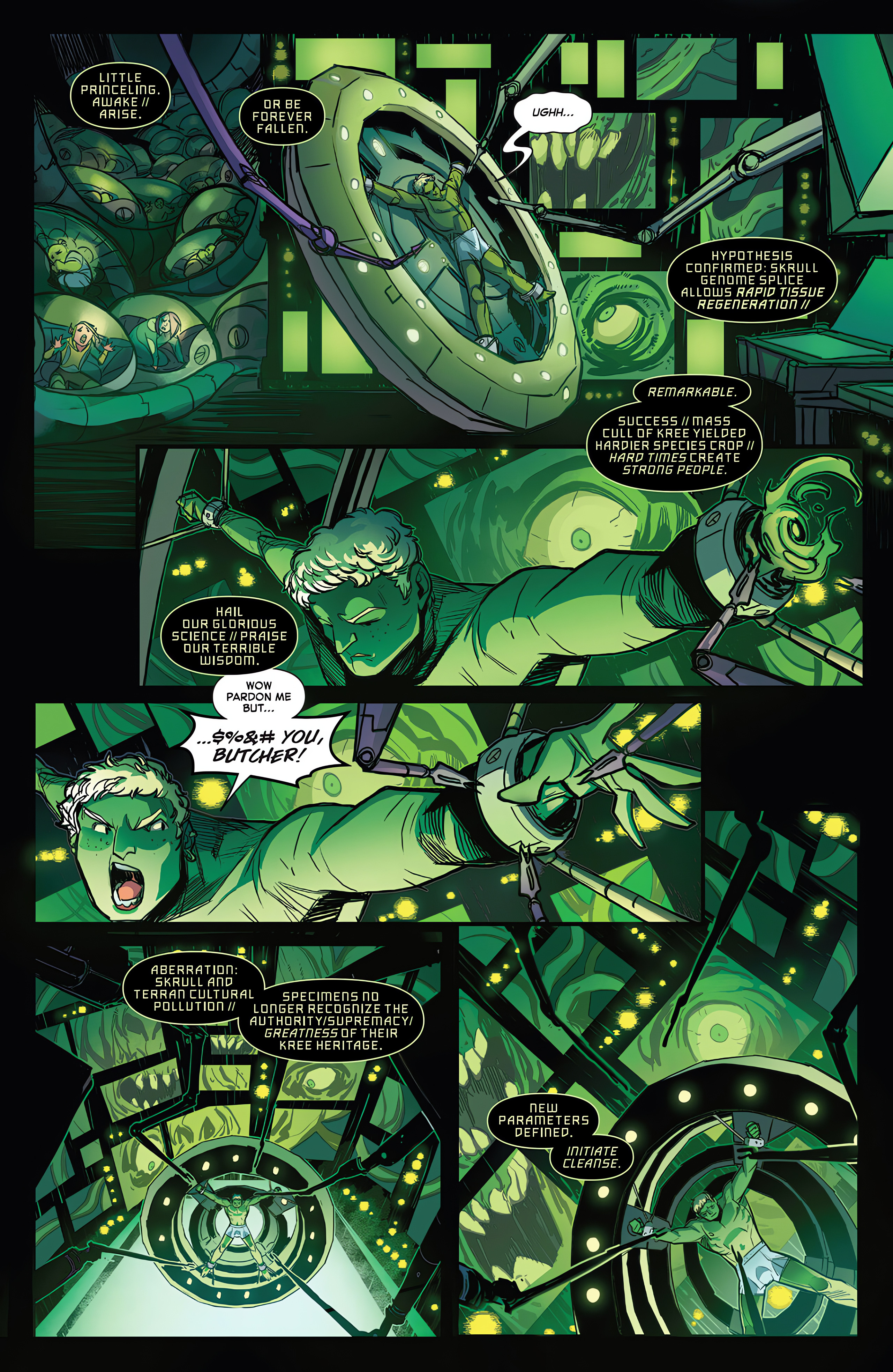 Read online Captain Marvel: Assault on Eden comic -  Issue #1 - 13