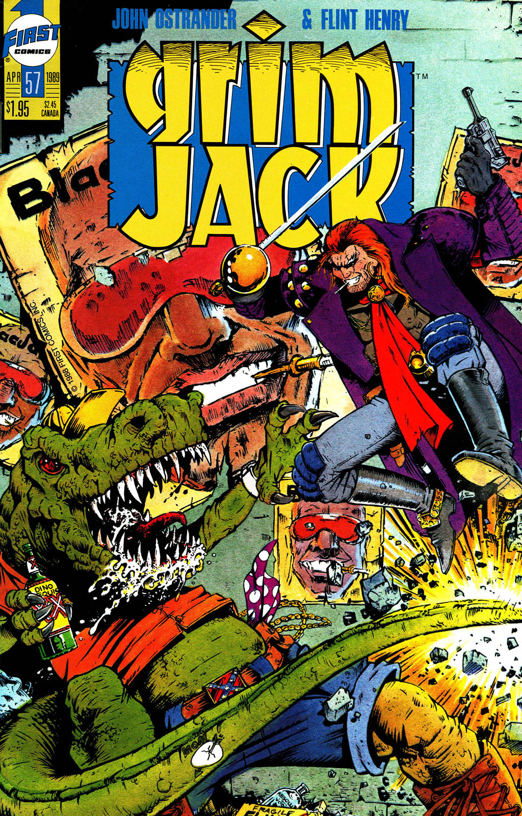 Read online Grimjack comic -  Issue #57 - 1