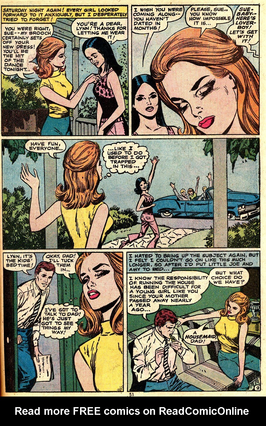 Read online Young Love (1963) comic -  Issue #114 - 51