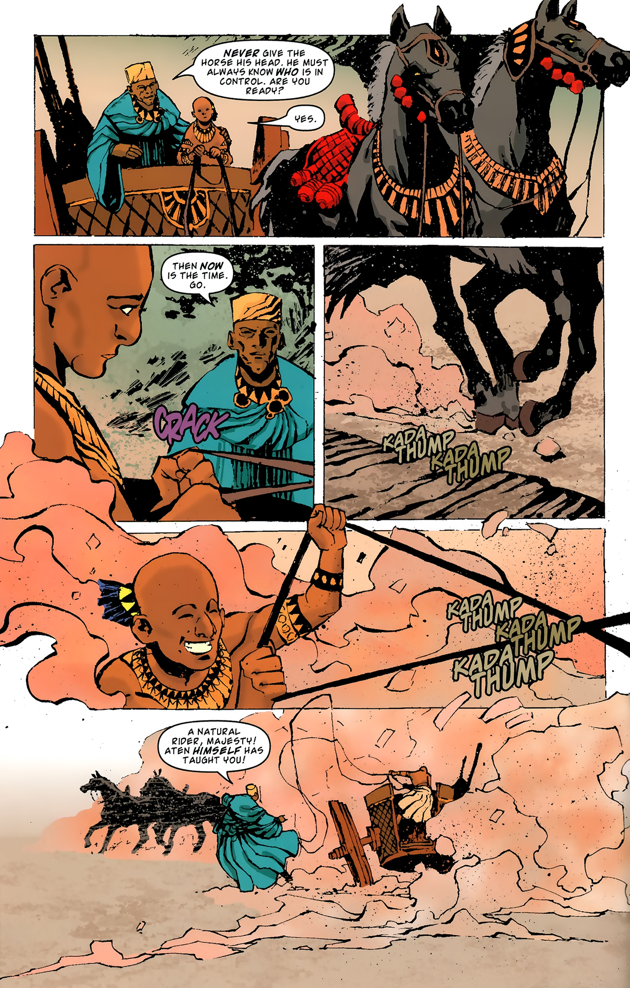 Read online The Murder of King Tut comic -  Issue #3 - 8