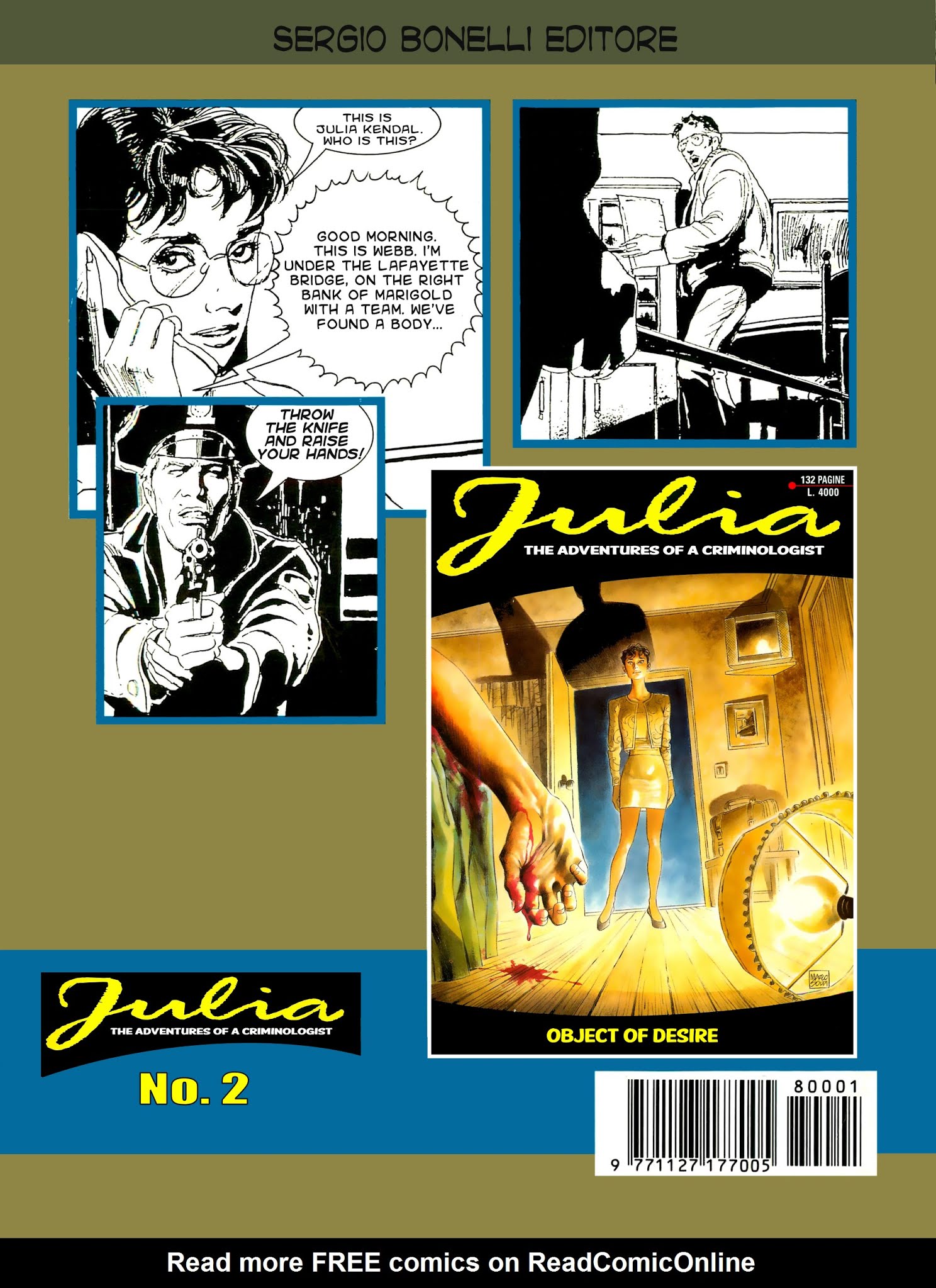 Read online Julia comic -  Issue #1 - 130
