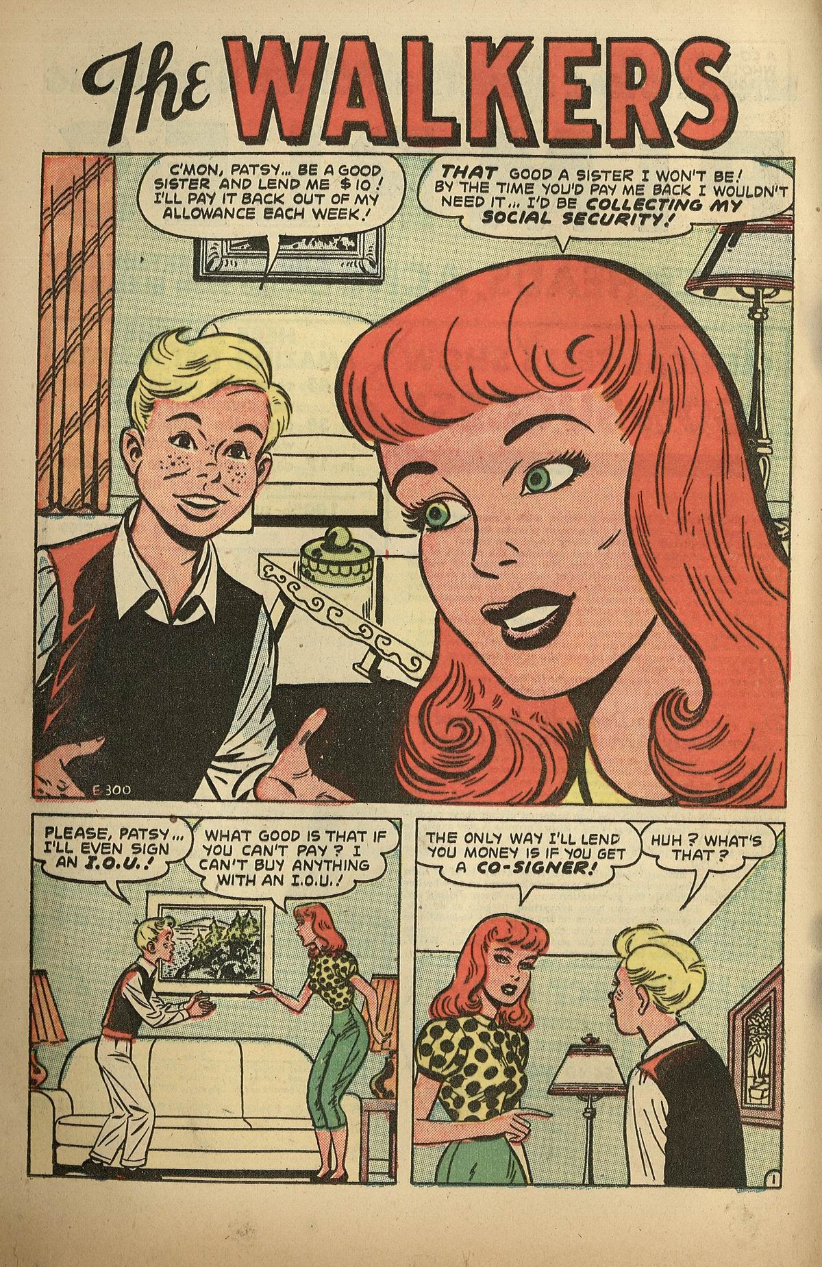 Read online Patsy and Hedy comic -  Issue #27 - 12