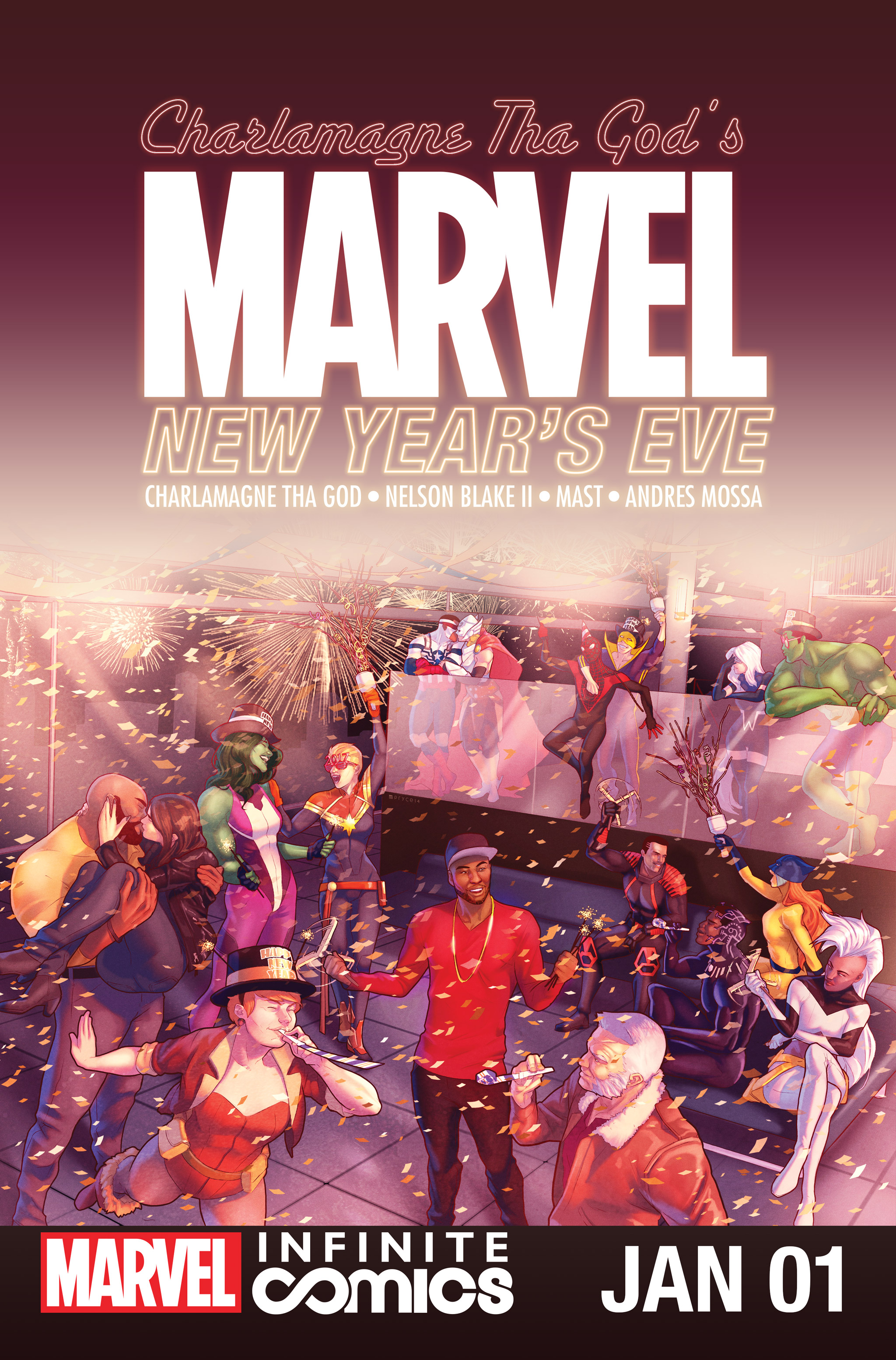 Read online Marvel New Year's Eve Special Infinite Comic comic -  Issue # Full - 1