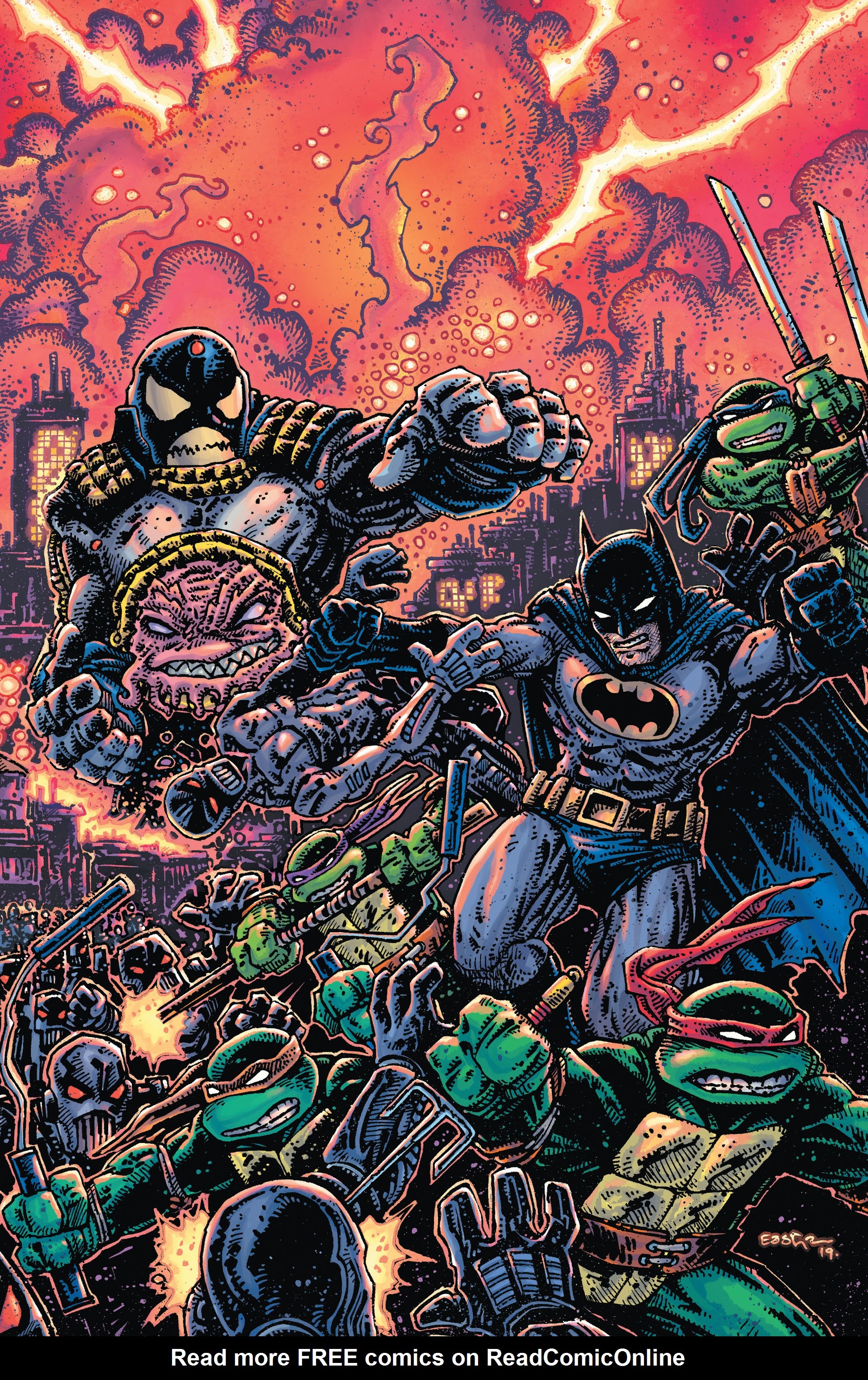 Read online Batman/Teenage Mutant Ninja Turtles III comic -  Issue # _TPB (Part 2) - 32