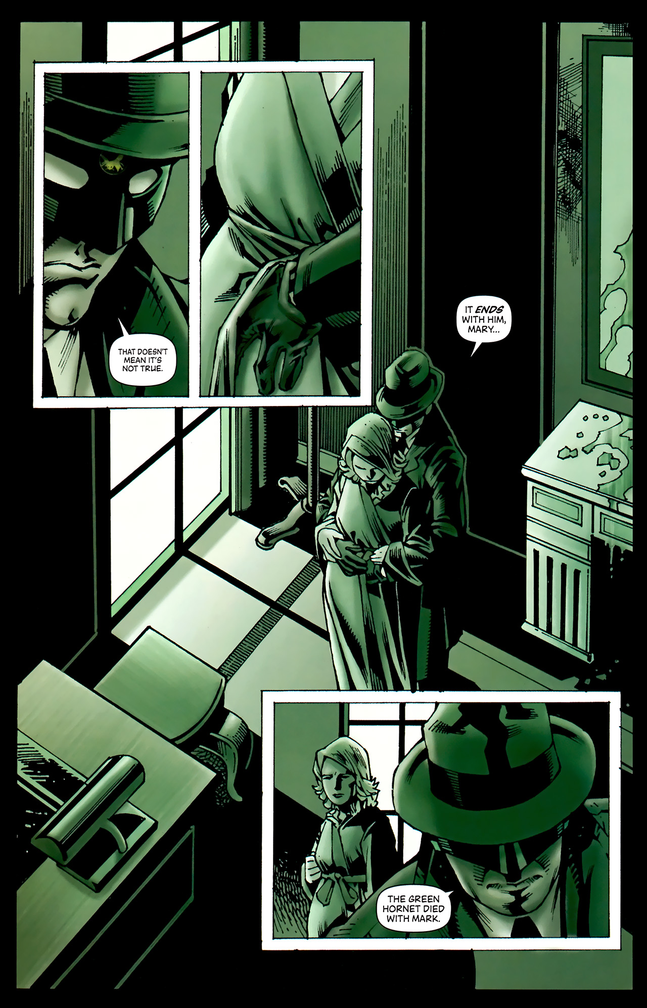 Read online The Green Hornet Strikes! comic -  Issue #7 - 12