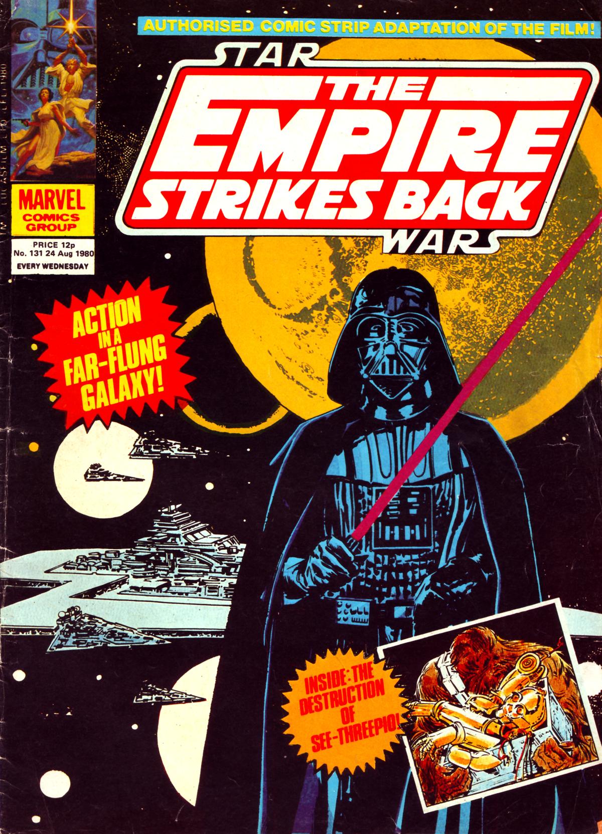 Read online Star Wars Weekly: The Empire Strikes Back comic -  Issue #131 - 1