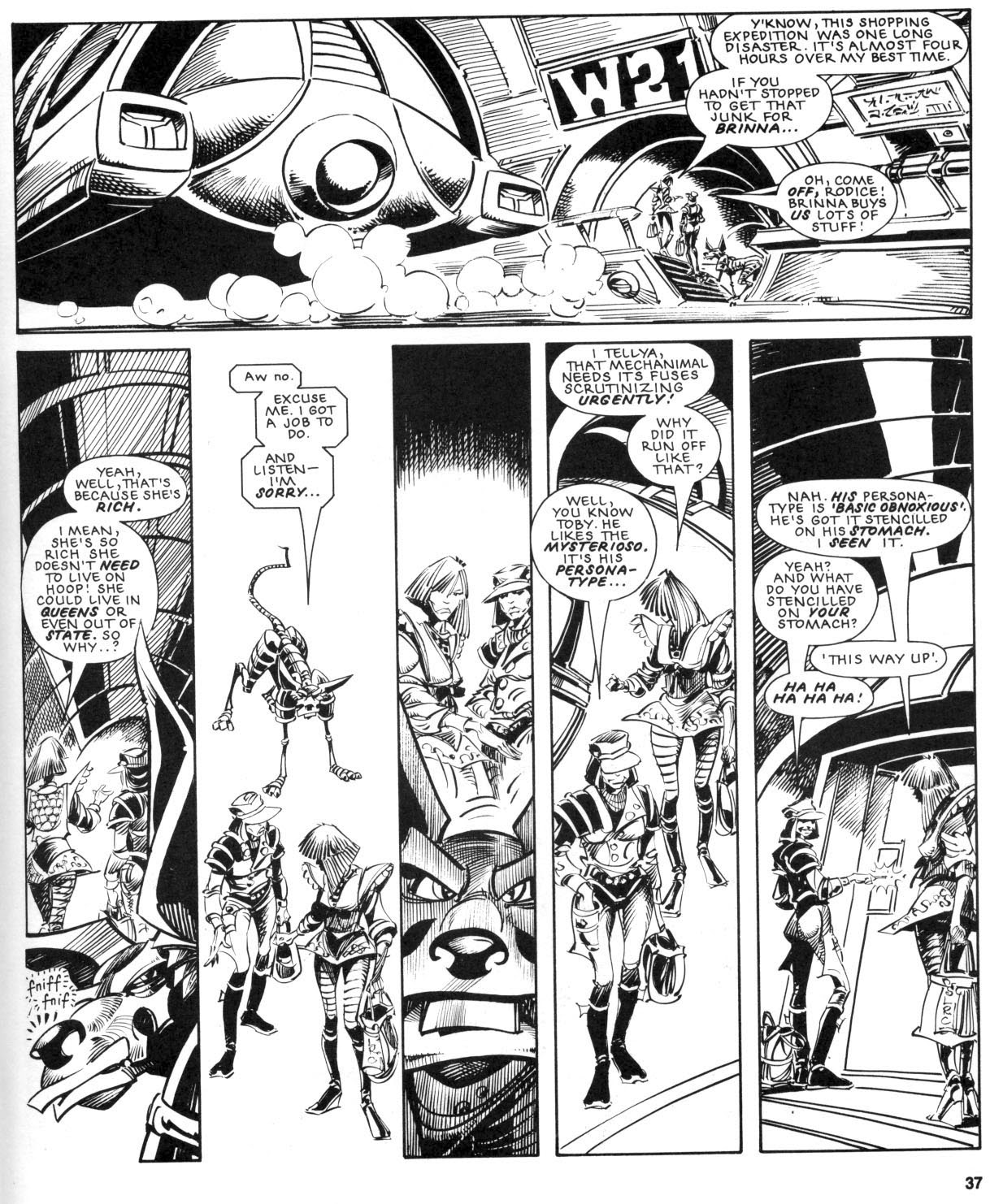 Read online The Ballad of Halo Jones (1986) comic -  Issue #1 - 35
