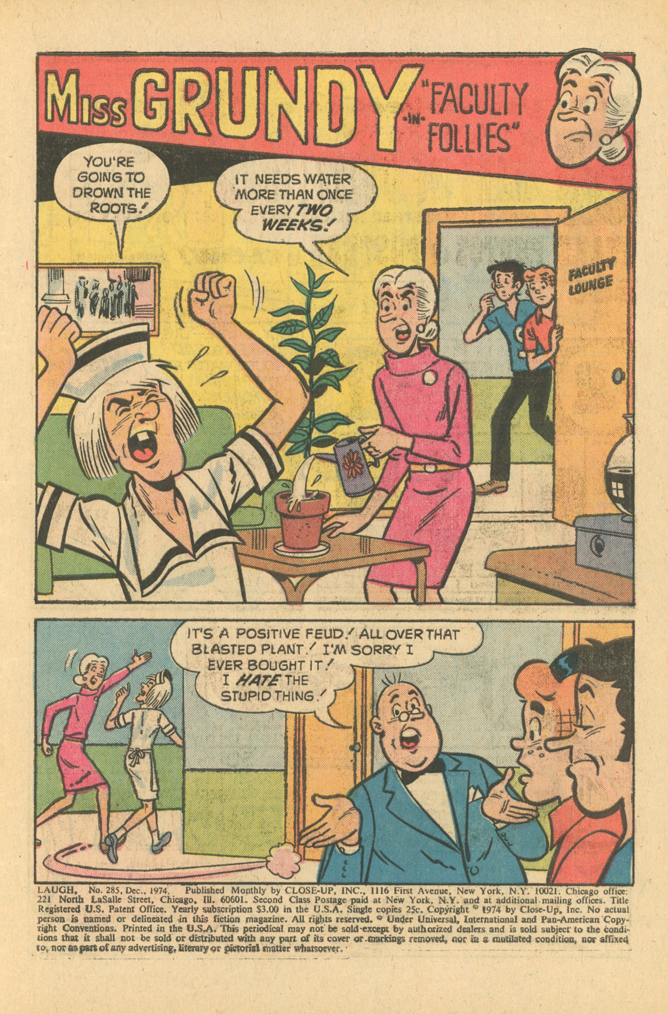 Read online Laugh (Comics) comic -  Issue #285 - 3