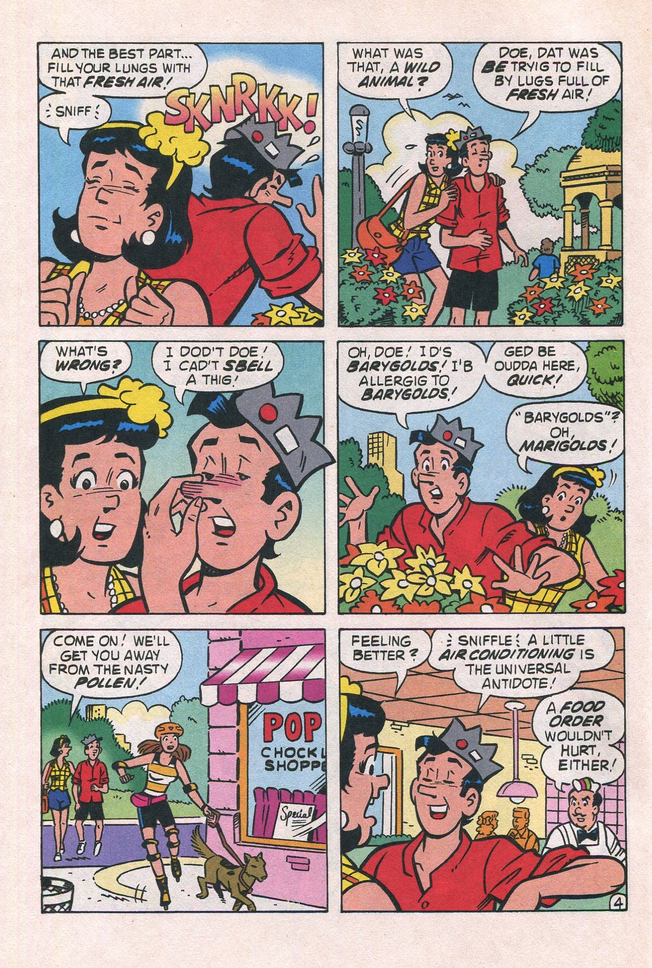 Read online Archie's Pal Jughead Comics comic -  Issue #95 - 6
