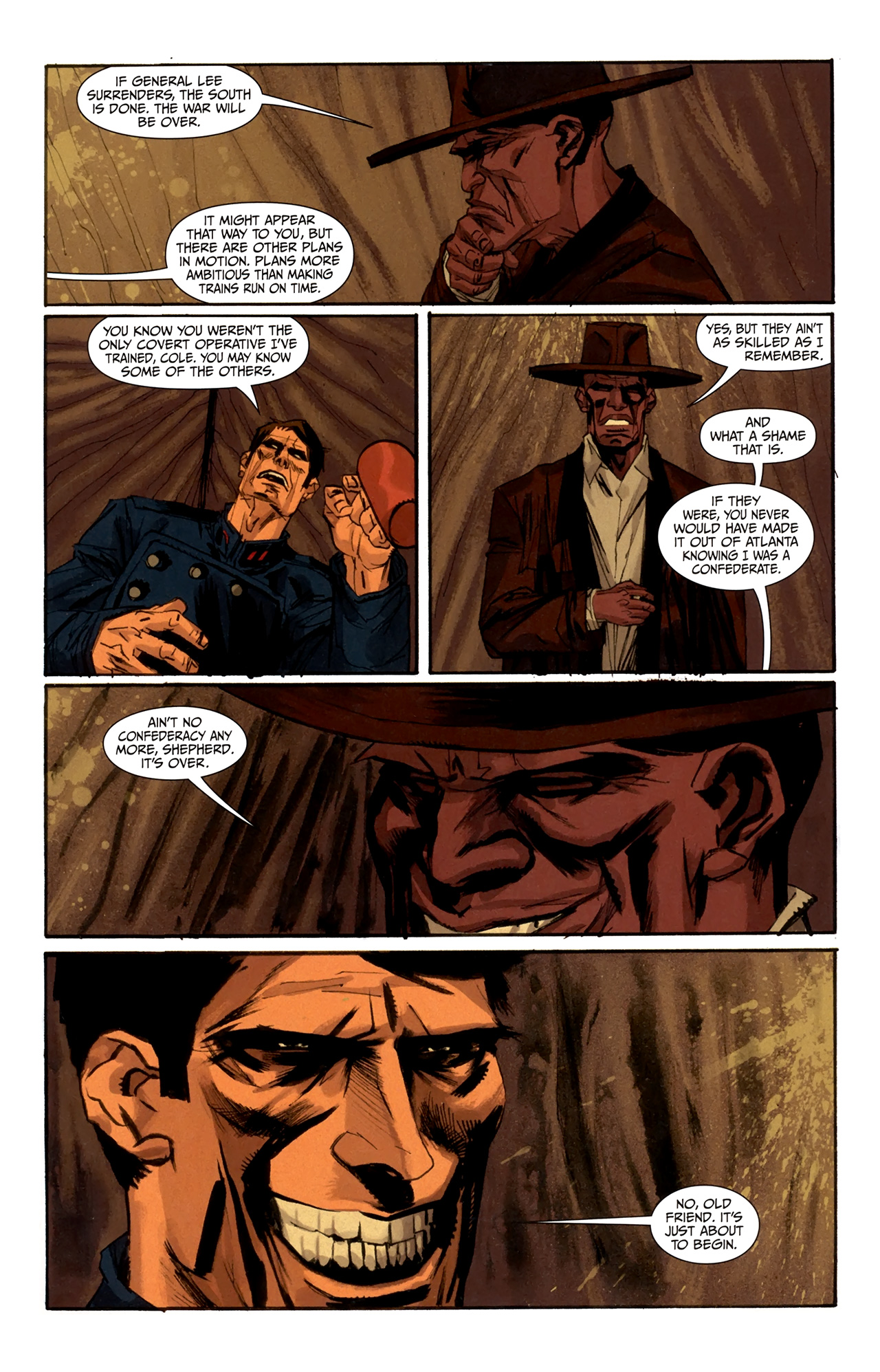 Read online Pale Horse comic -  Issue #4 - 5