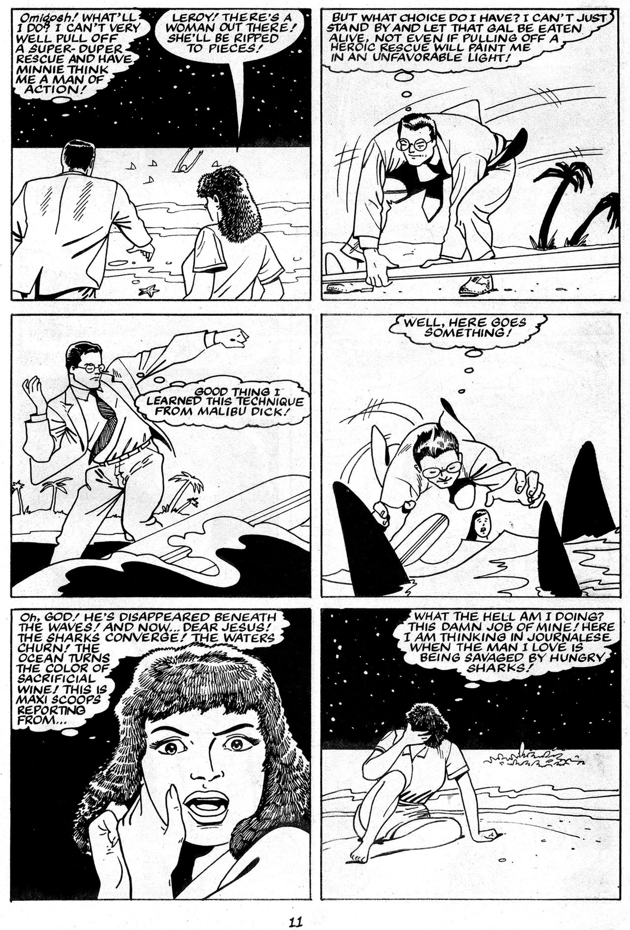 Read online The Trouble With Girls (1989) comic -  Issue #18 - 13