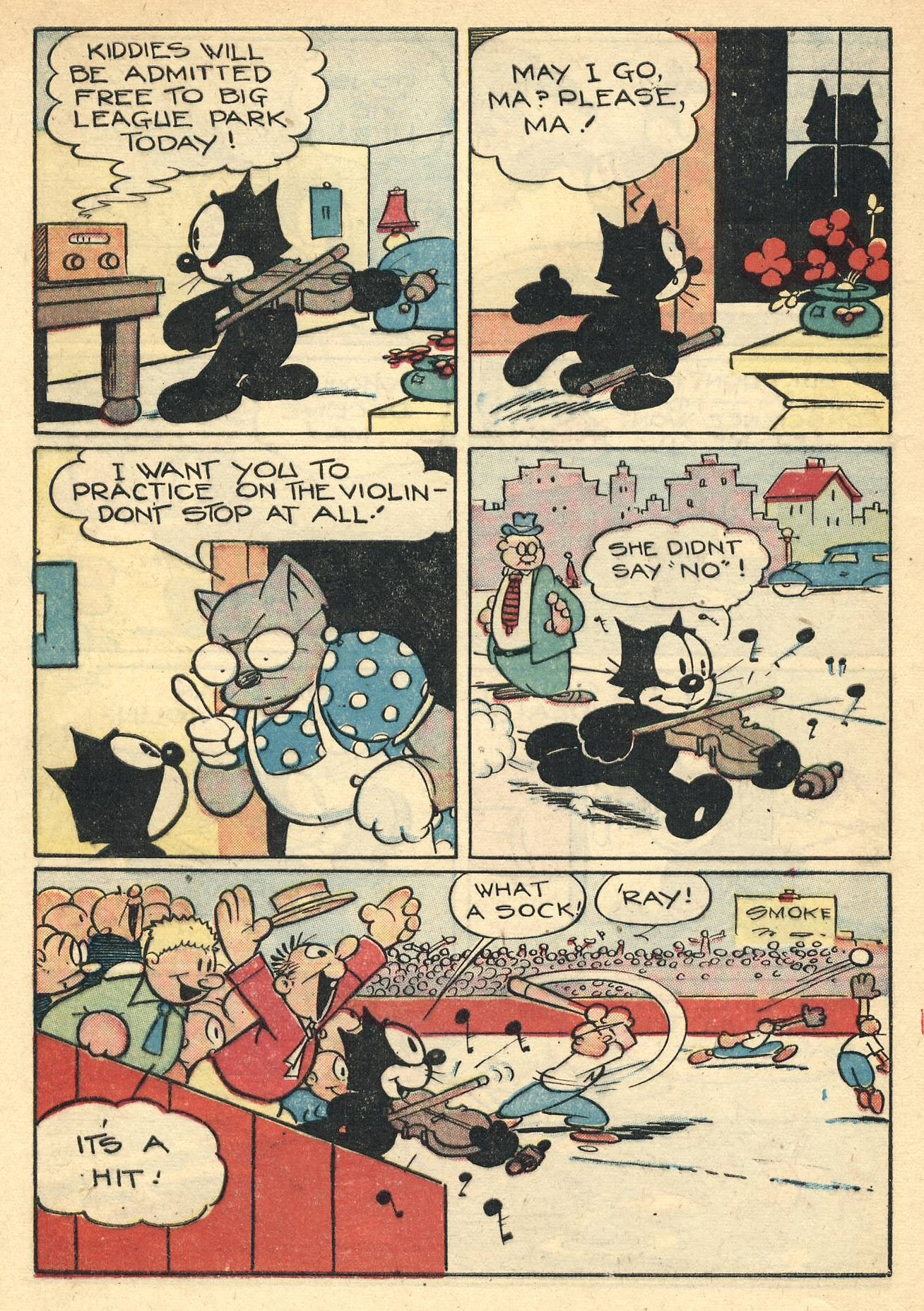 Read online Felix the Cat (1948) comic -  Issue #11 - 10