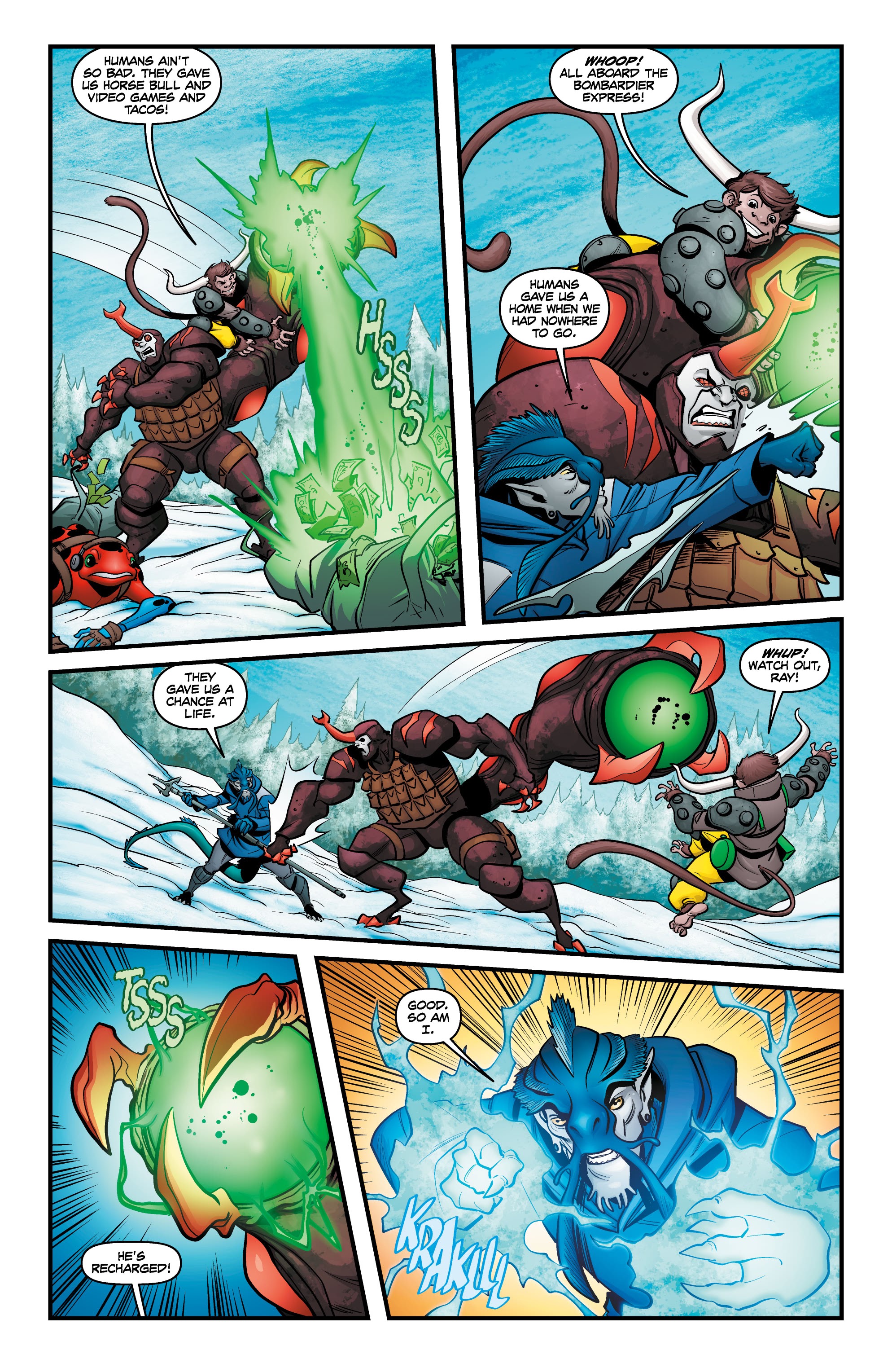 Read online Alter Nation: They Hide Hybrids comic -  Issue # TPB - 25