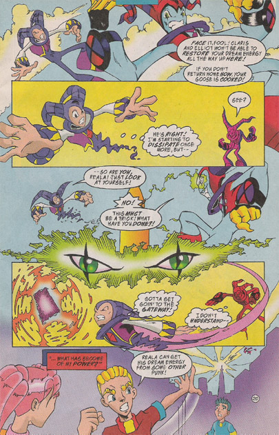 Read online NiGHTS into Dreams... comic -  Issue #6 - 22