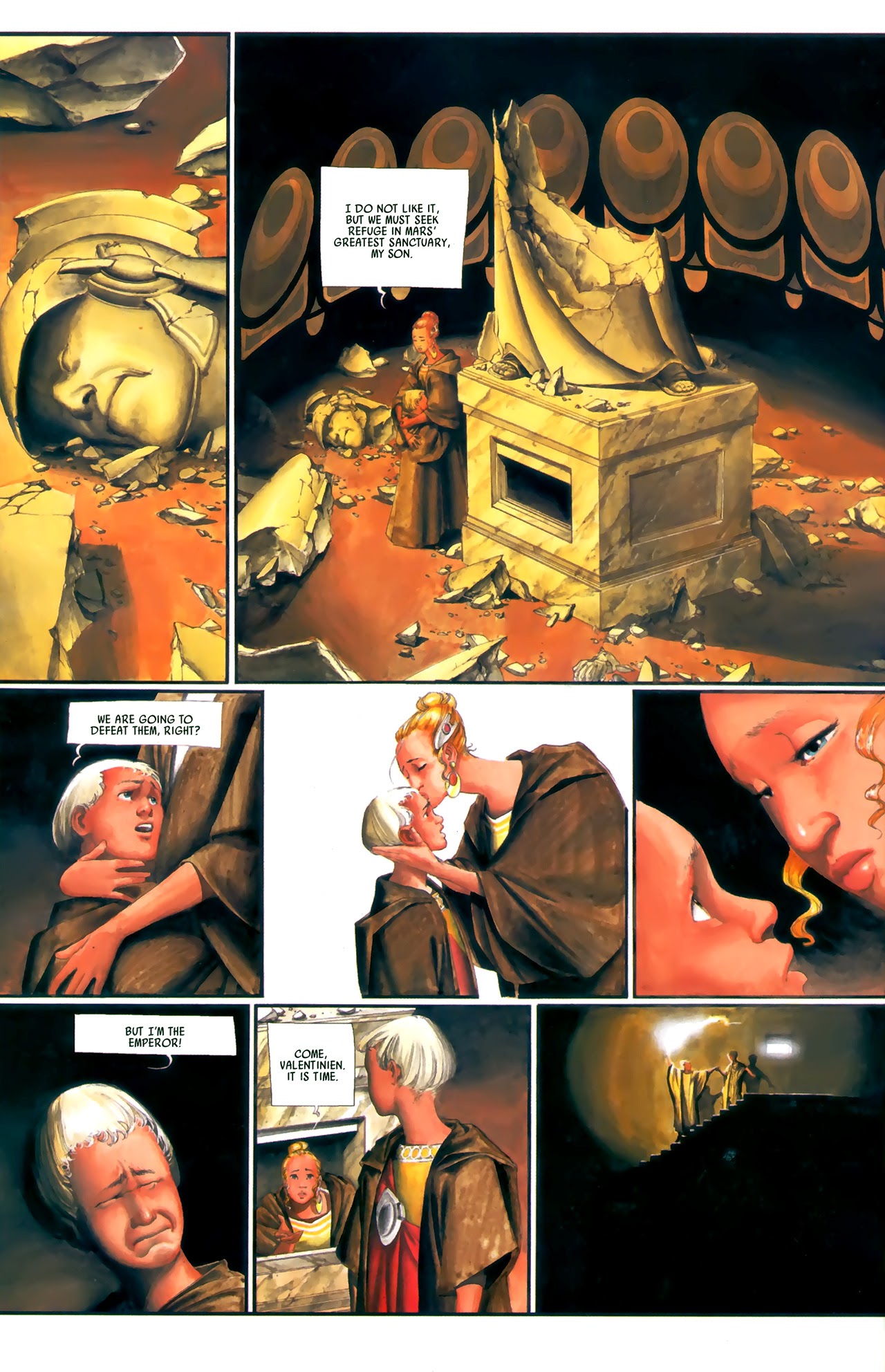 Read online Scourge Of The Gods: The Fall comic -  Issue #2 - 34