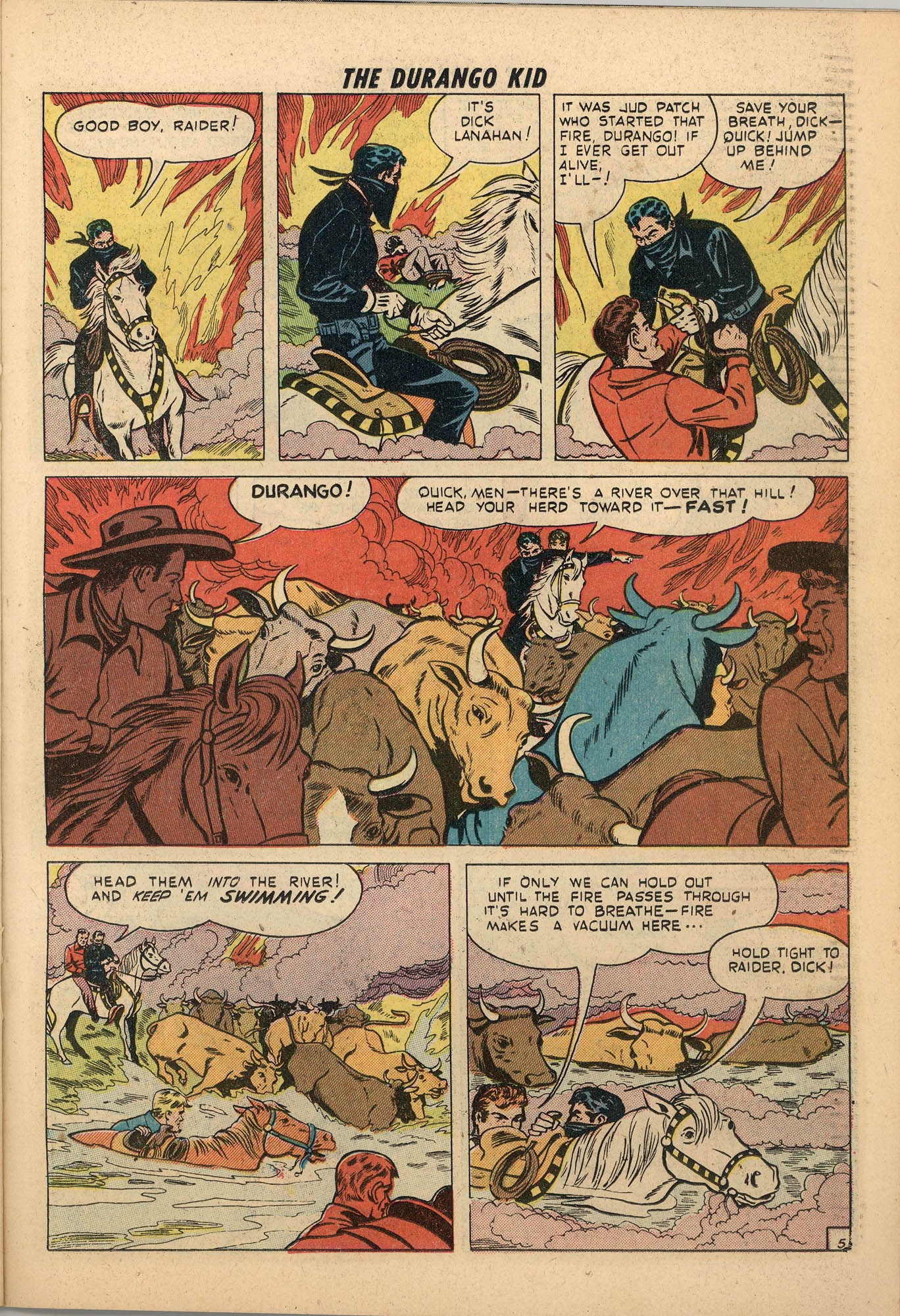 Read online Charles Starrett as The Durango Kid comic -  Issue #3 - 22