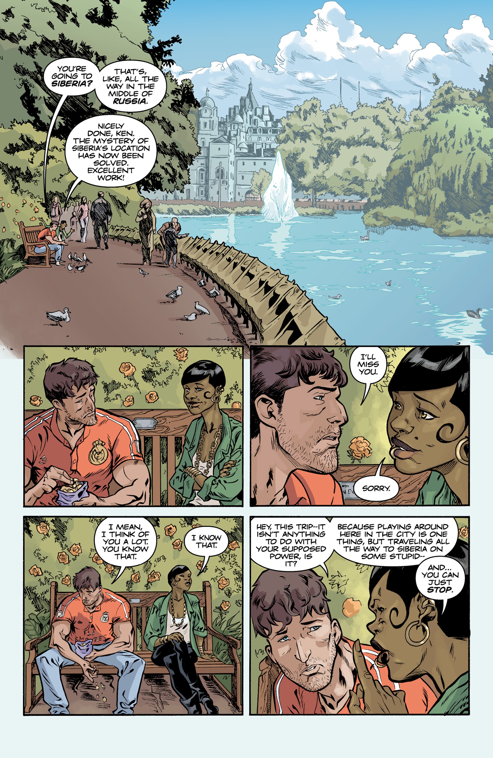 Read online Mystery Girl comic -  Issue #1 - 20