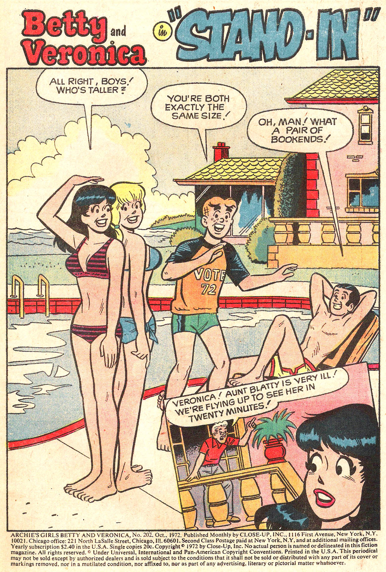 Read online Archie's Girls Betty and Veronica comic -  Issue #202 - 3