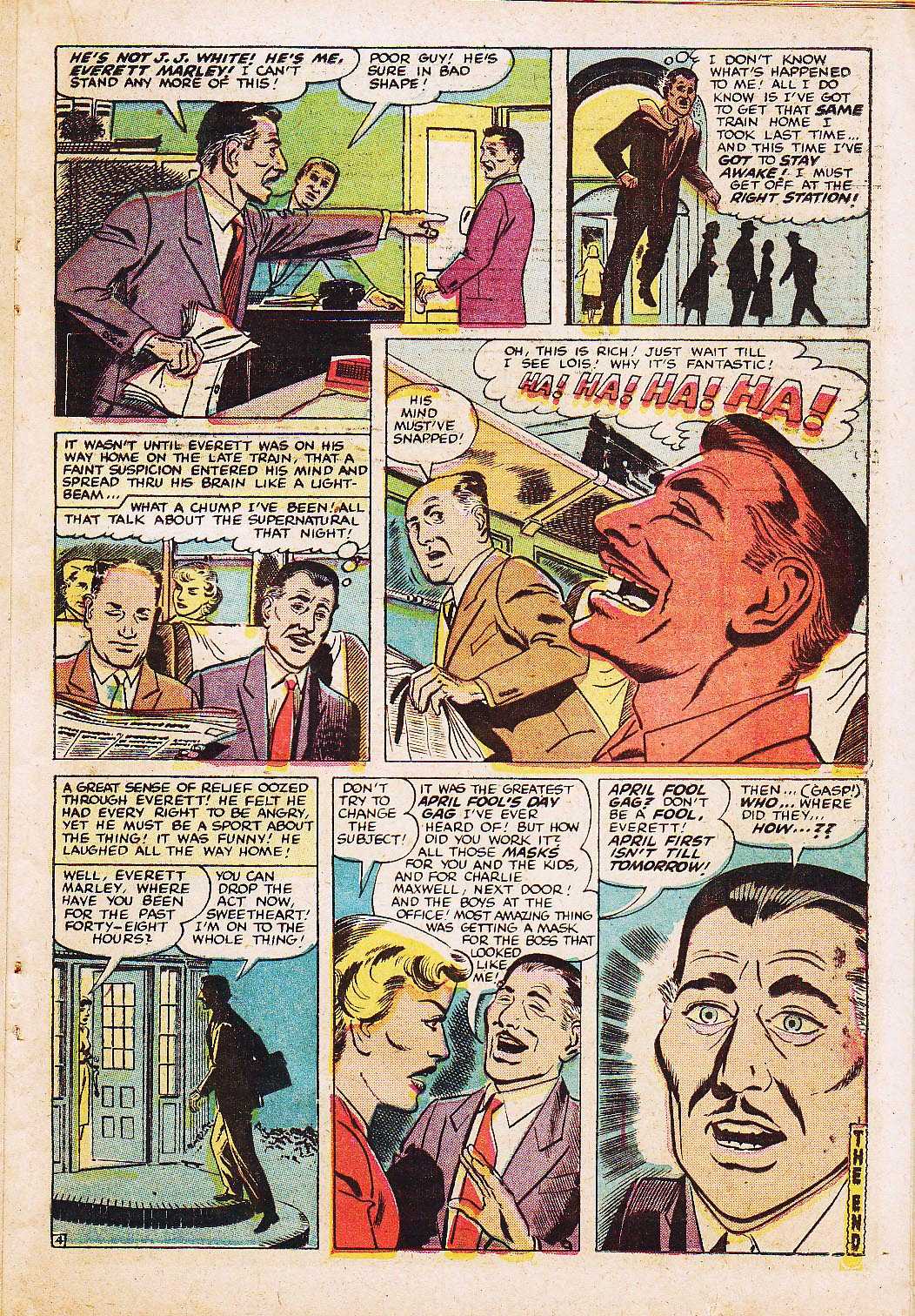 Read online Strange Stories of Suspense comic -  Issue #14 - 21