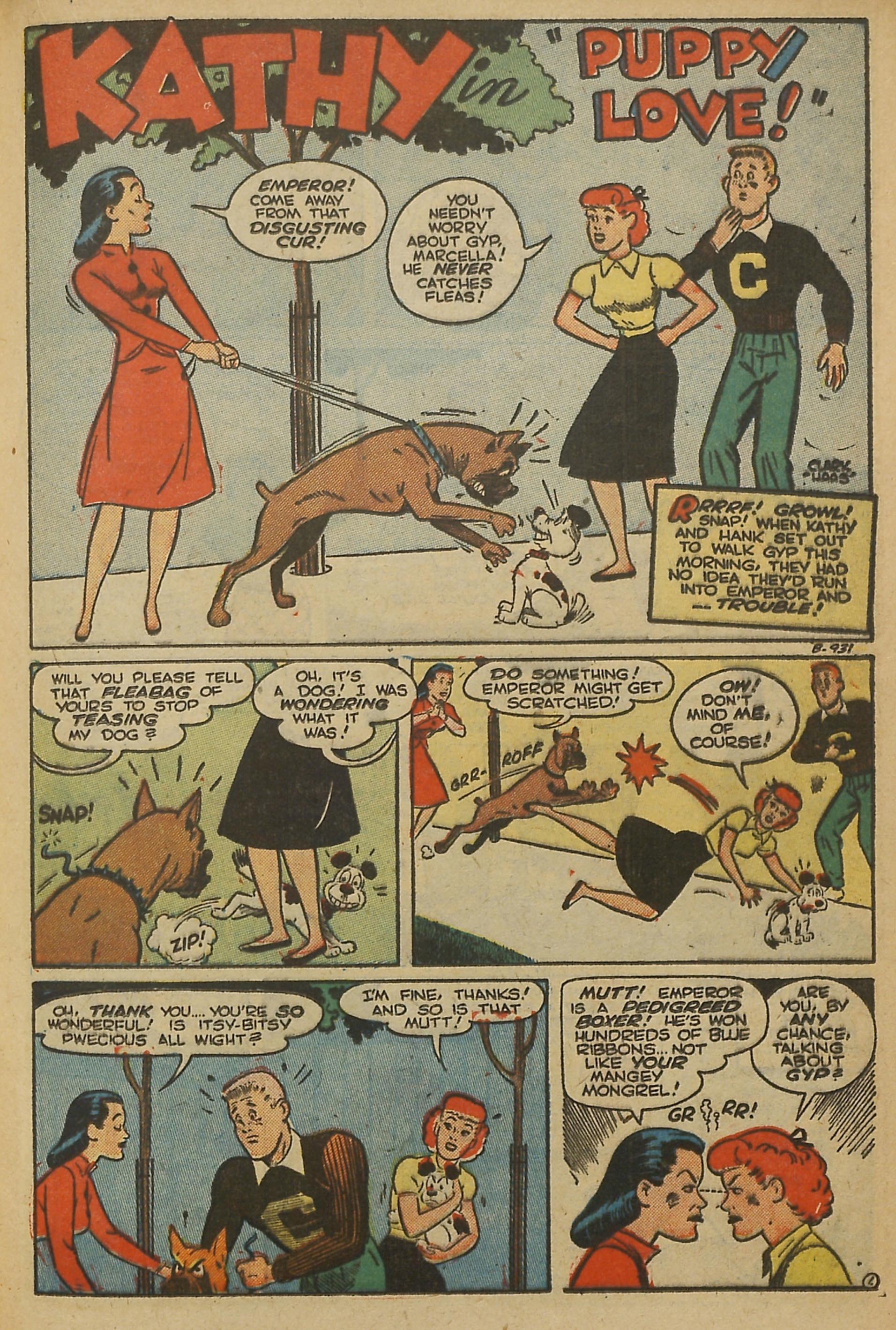 Read online Kathy (1949) comic -  Issue #8 - 21