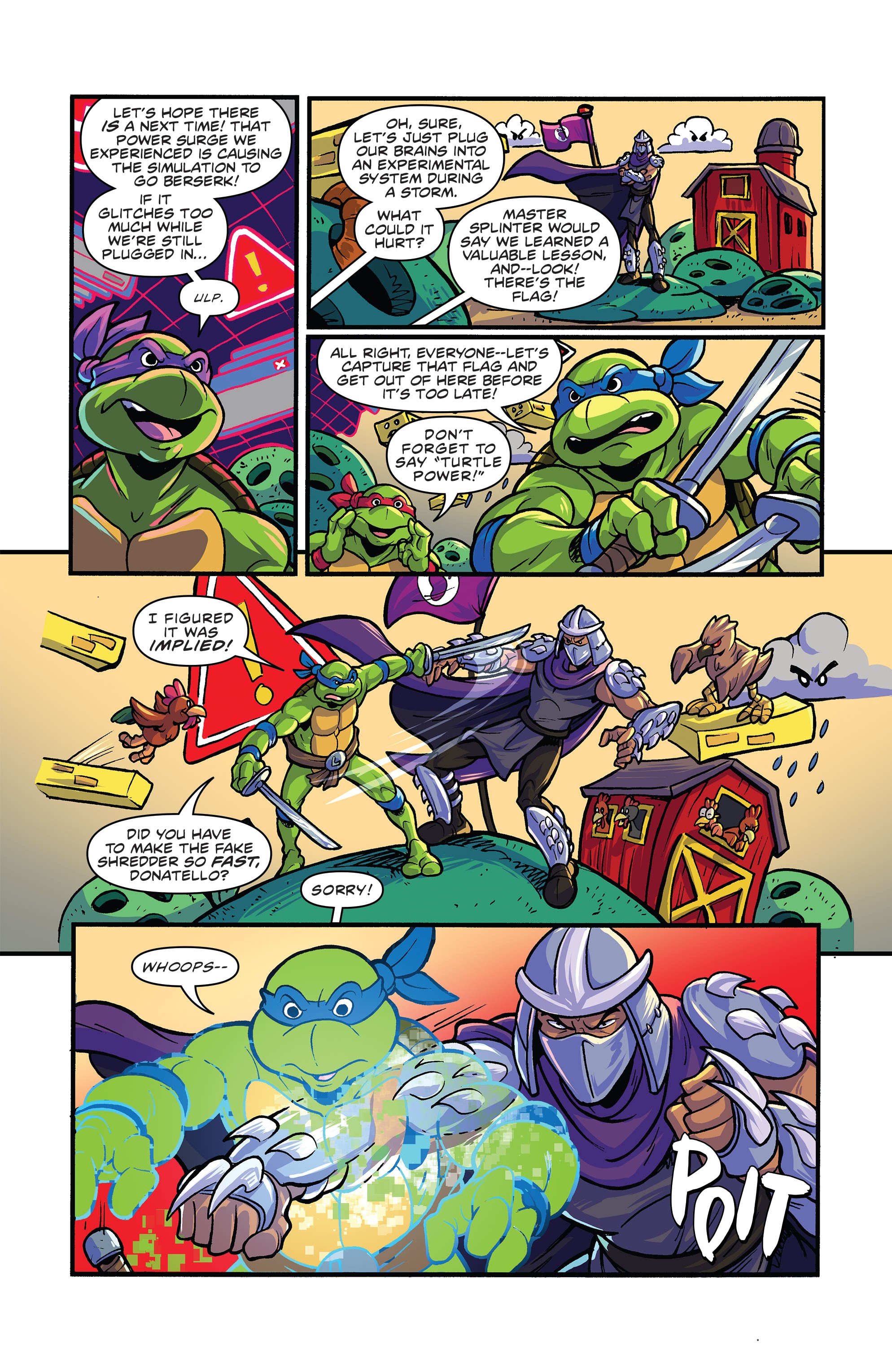 Read online Teenage Mutant Ninja Turtles: Saturday Morning Adventures comic -  Issue #1 - 17