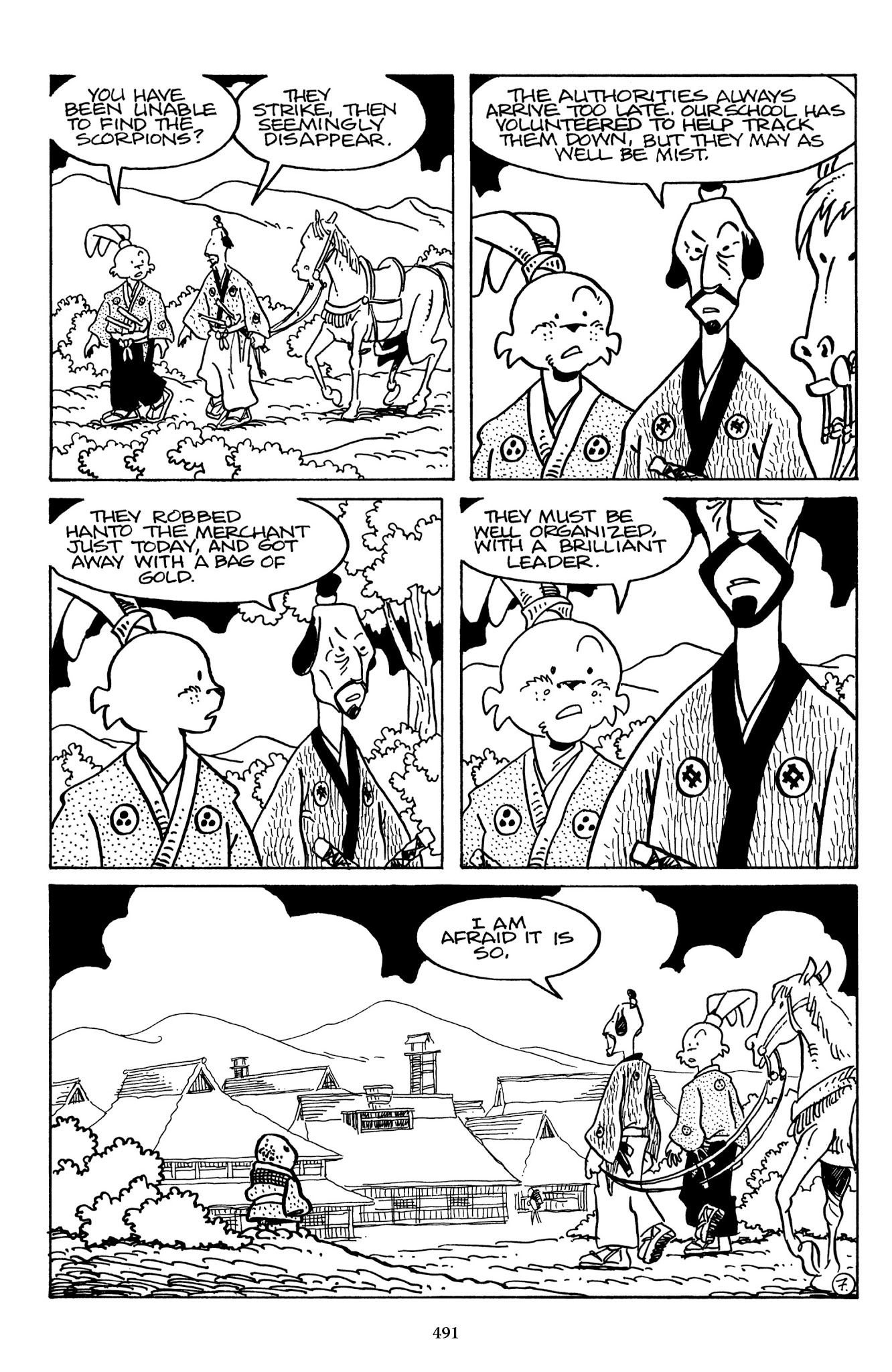 Read online The Usagi Yojimbo Saga comic -  Issue # TPB 7 - 483