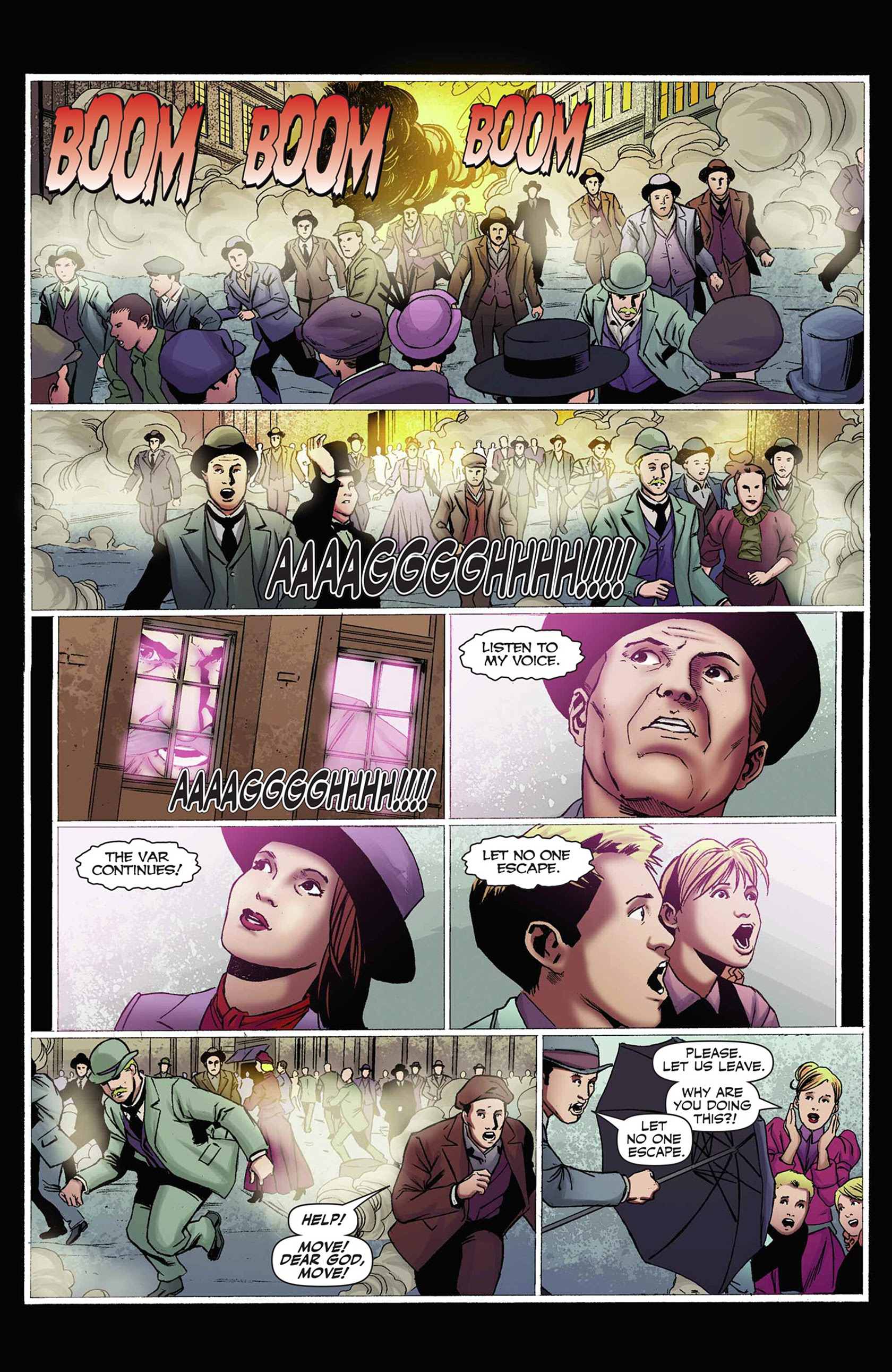 Read online Sherlock Holmes vs. Harry Houdini comic -  Issue #5 - 7