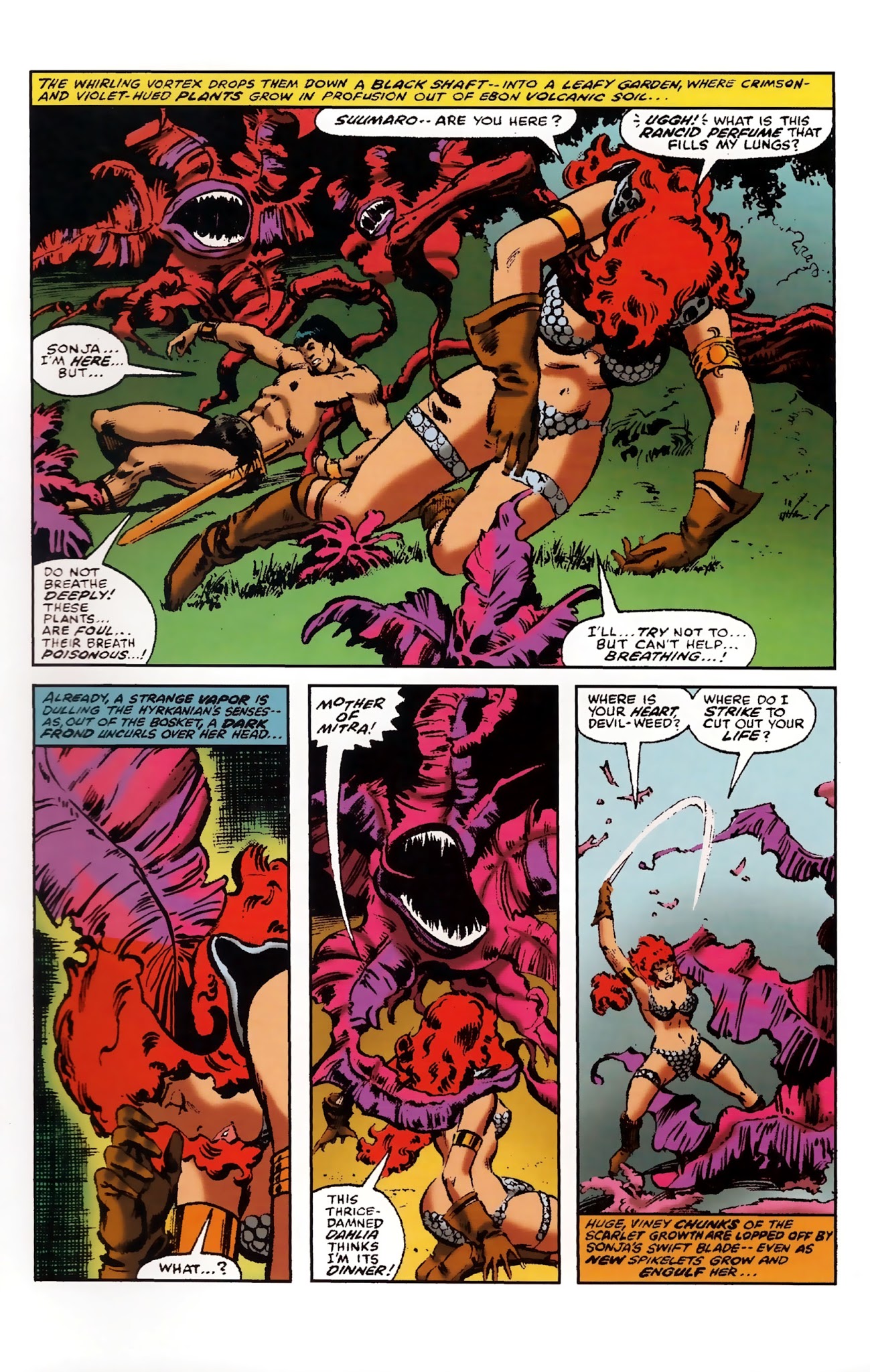Read online The Adventures of Red Sonja comic -  Issue # TPB 3 - 81