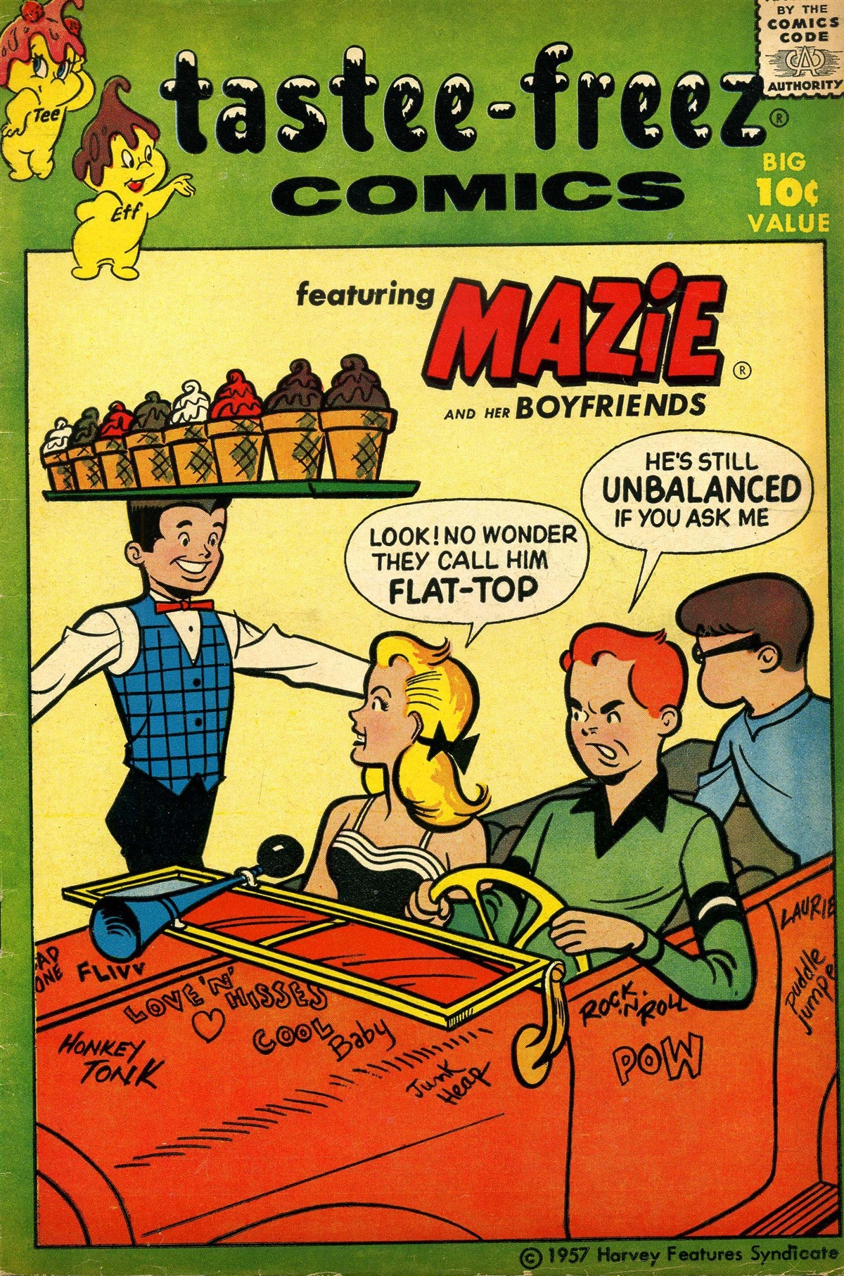 Read online Tastee-Freez Comics comic -  Issue #5 - 1