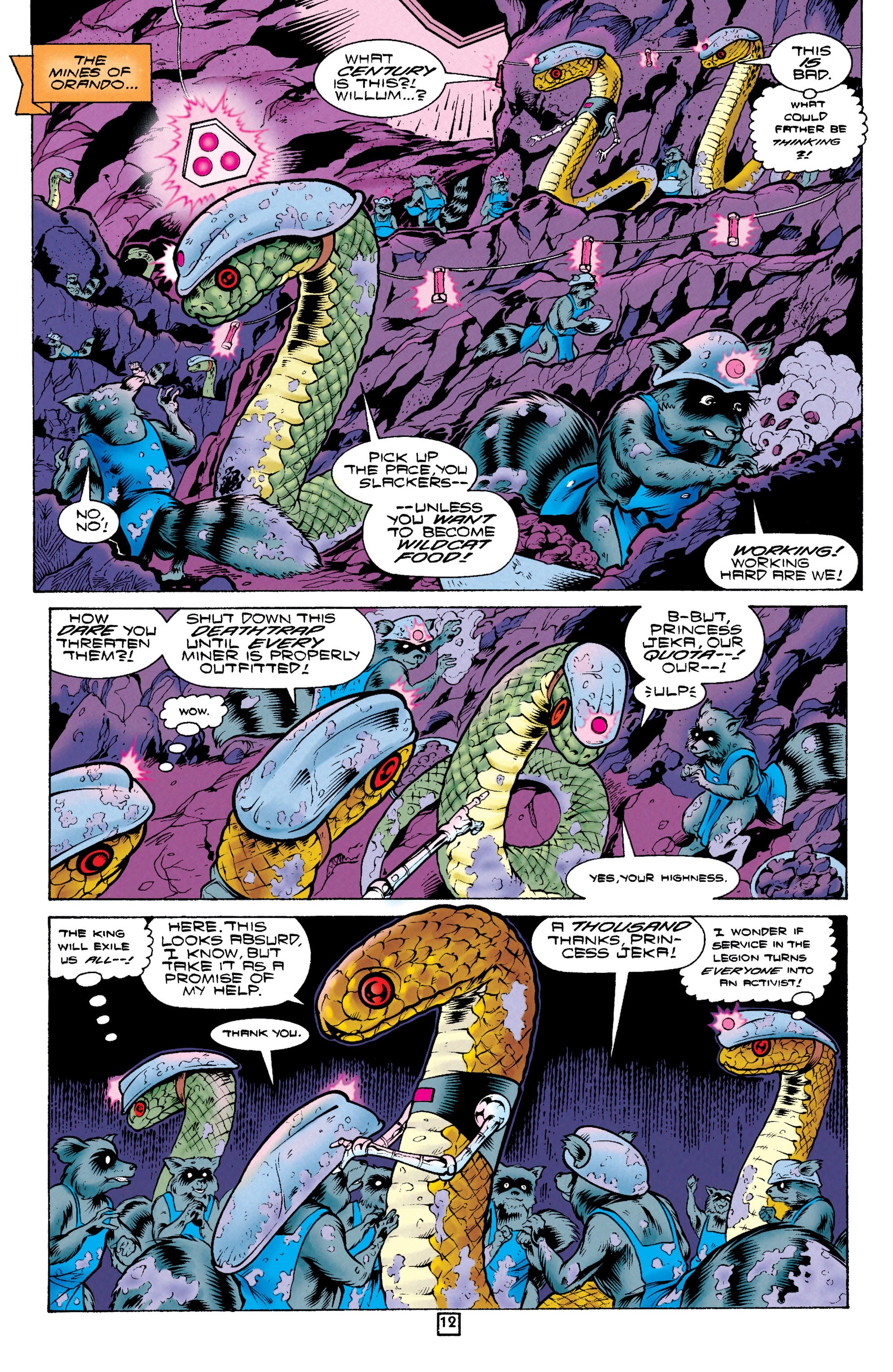 Read online Legionnaires comic -  Issue #62 - 13
