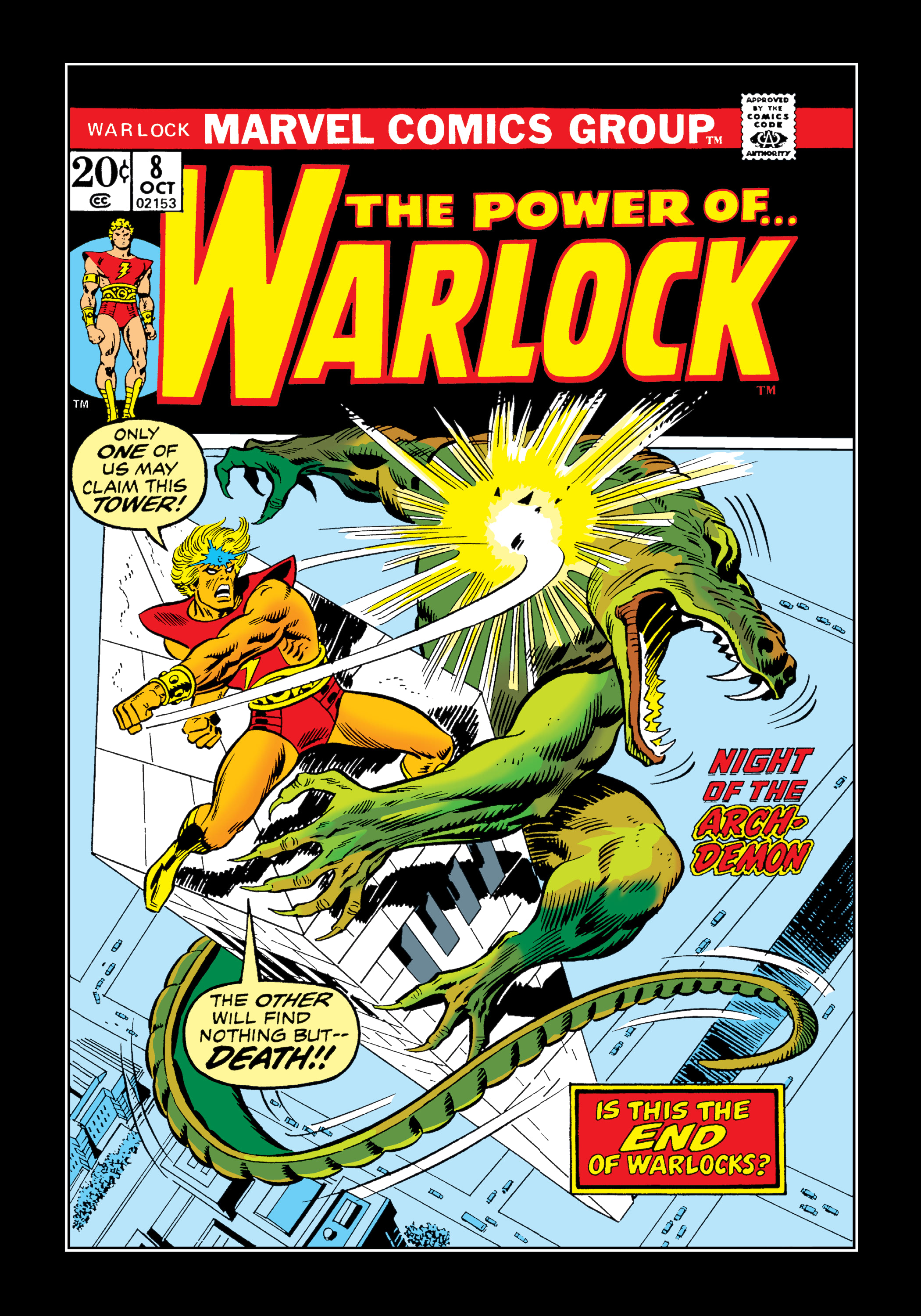 Read online Marvel Masterworks: Warlock comic -  Issue # TPB 1 (Part 3) - 1