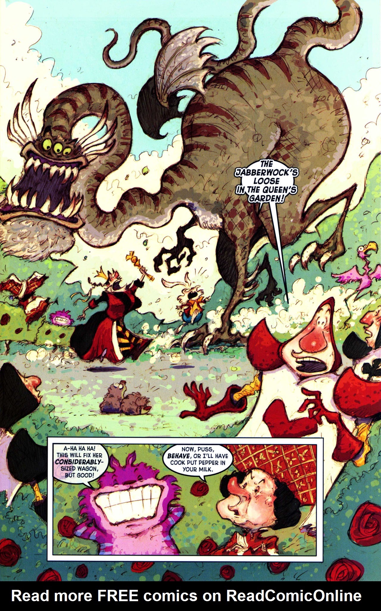 Read online Wonderland (2006) comic -  Issue #3 - 3