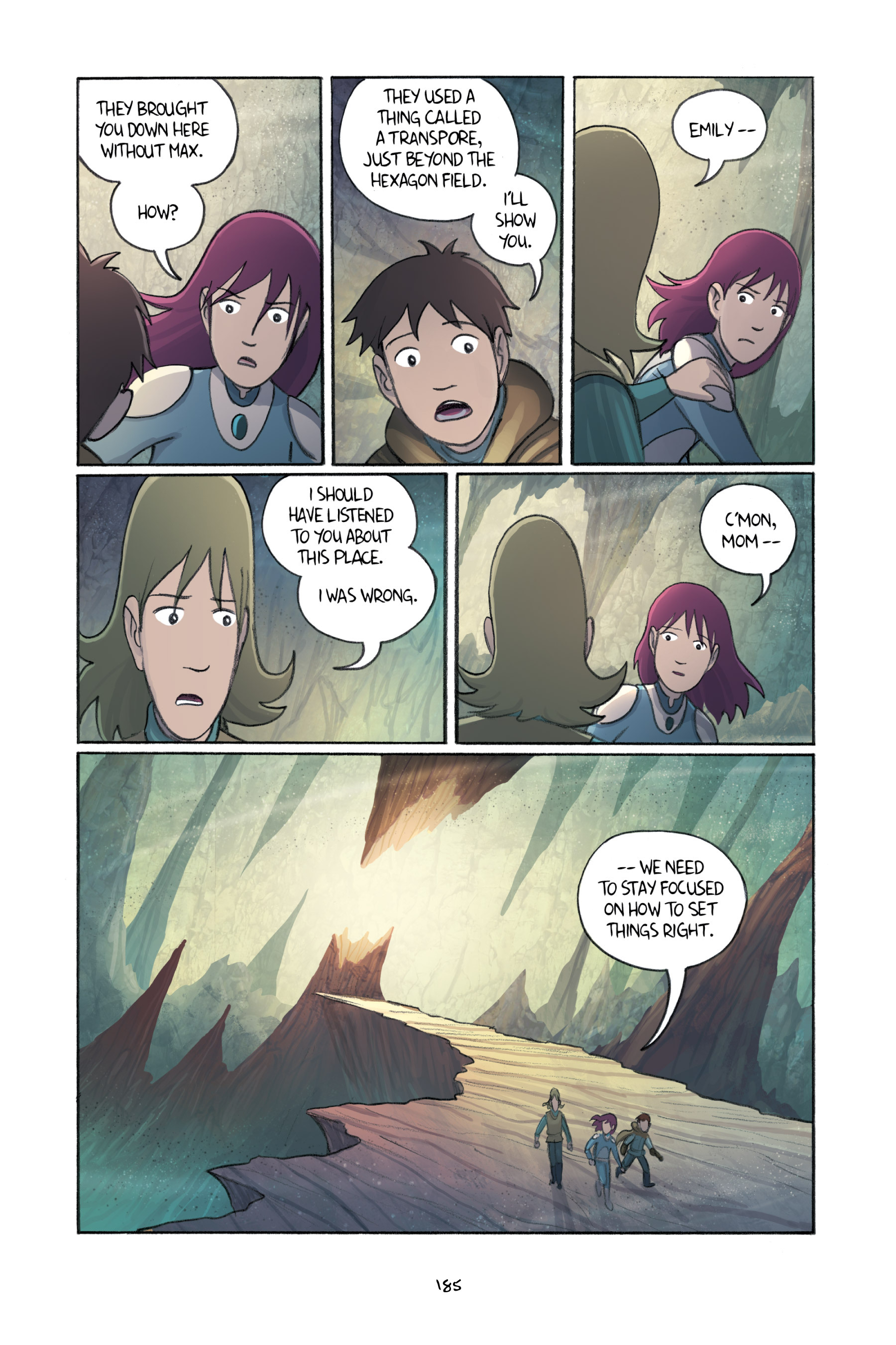 Read online Amulet comic -  Issue #4 - 185