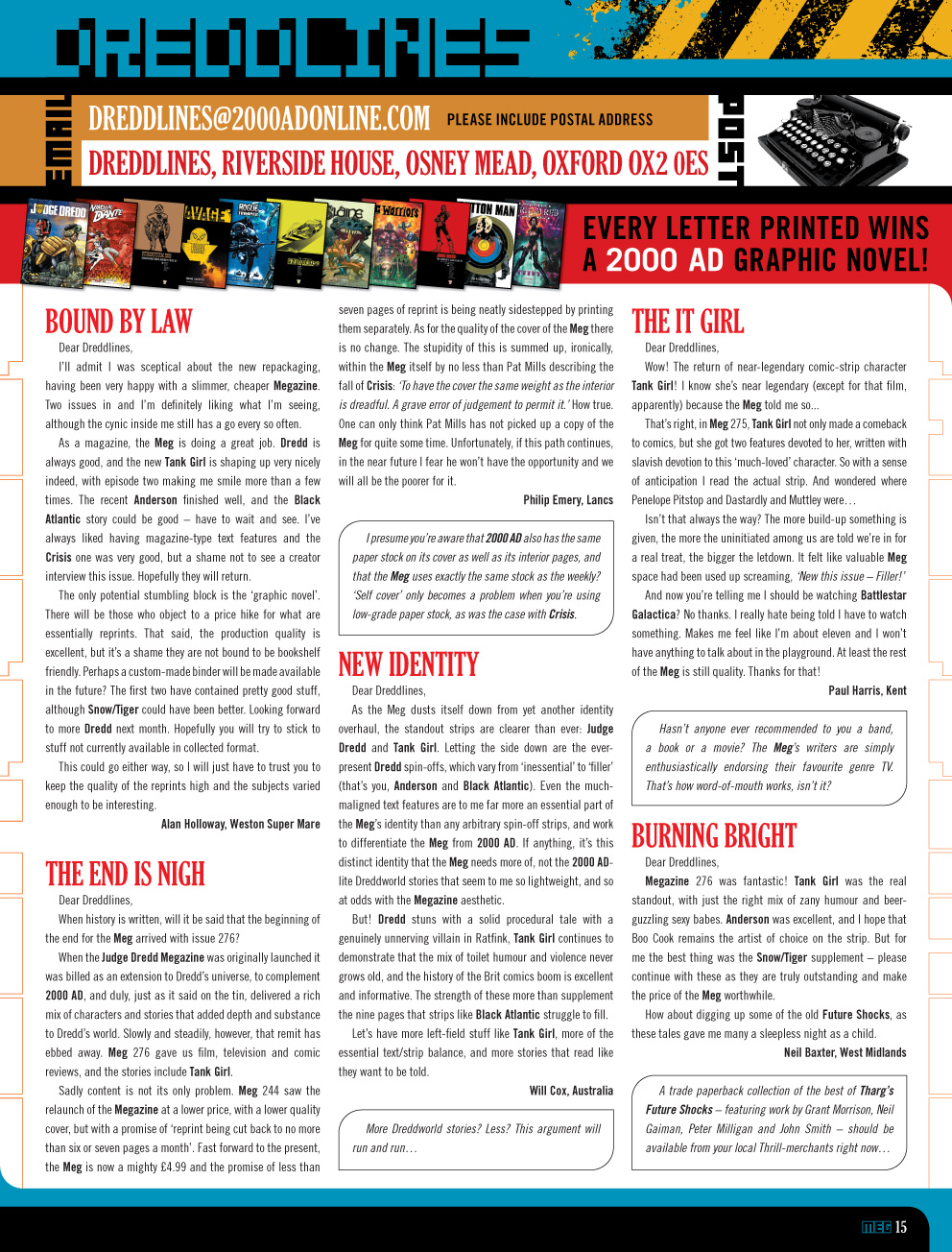 Read online Judge Dredd Megazine (Vol. 5) comic -  Issue #278 - 15