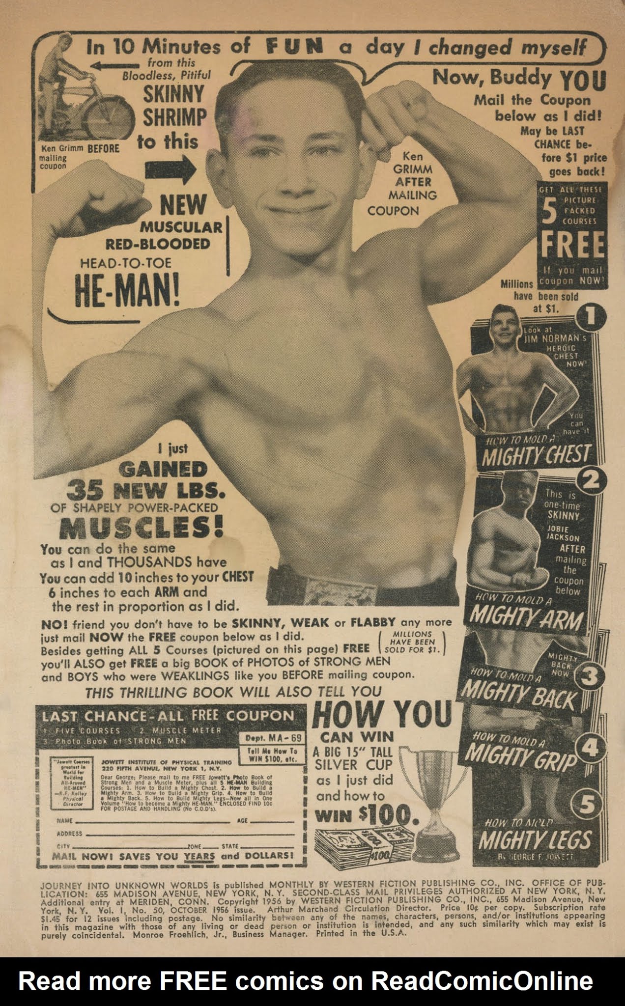 Read online Journey Into Unknown Worlds comic -  Issue #50 - 2