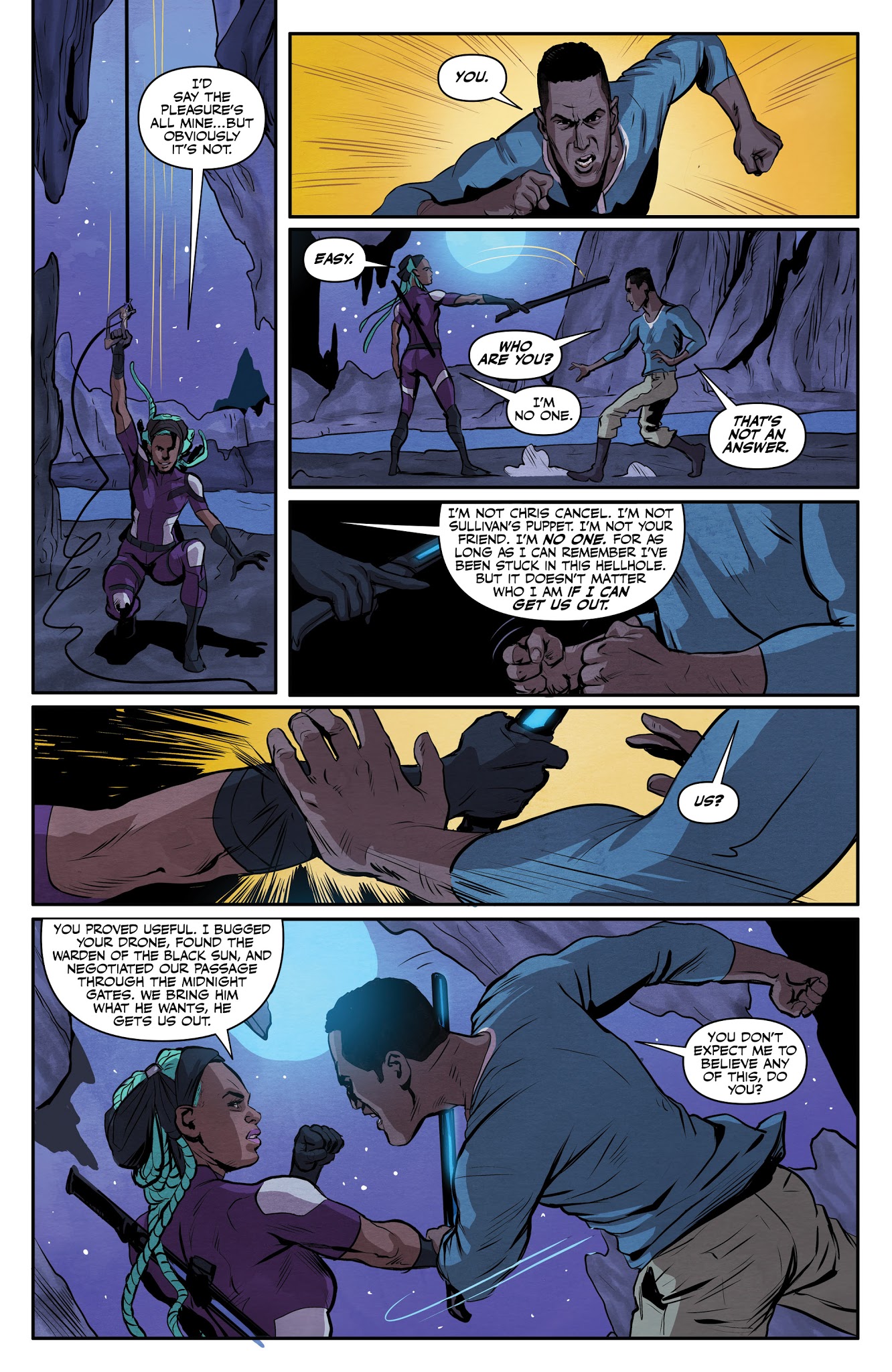 Read online Alien Bounty Hunter comic -  Issue #4 - 19