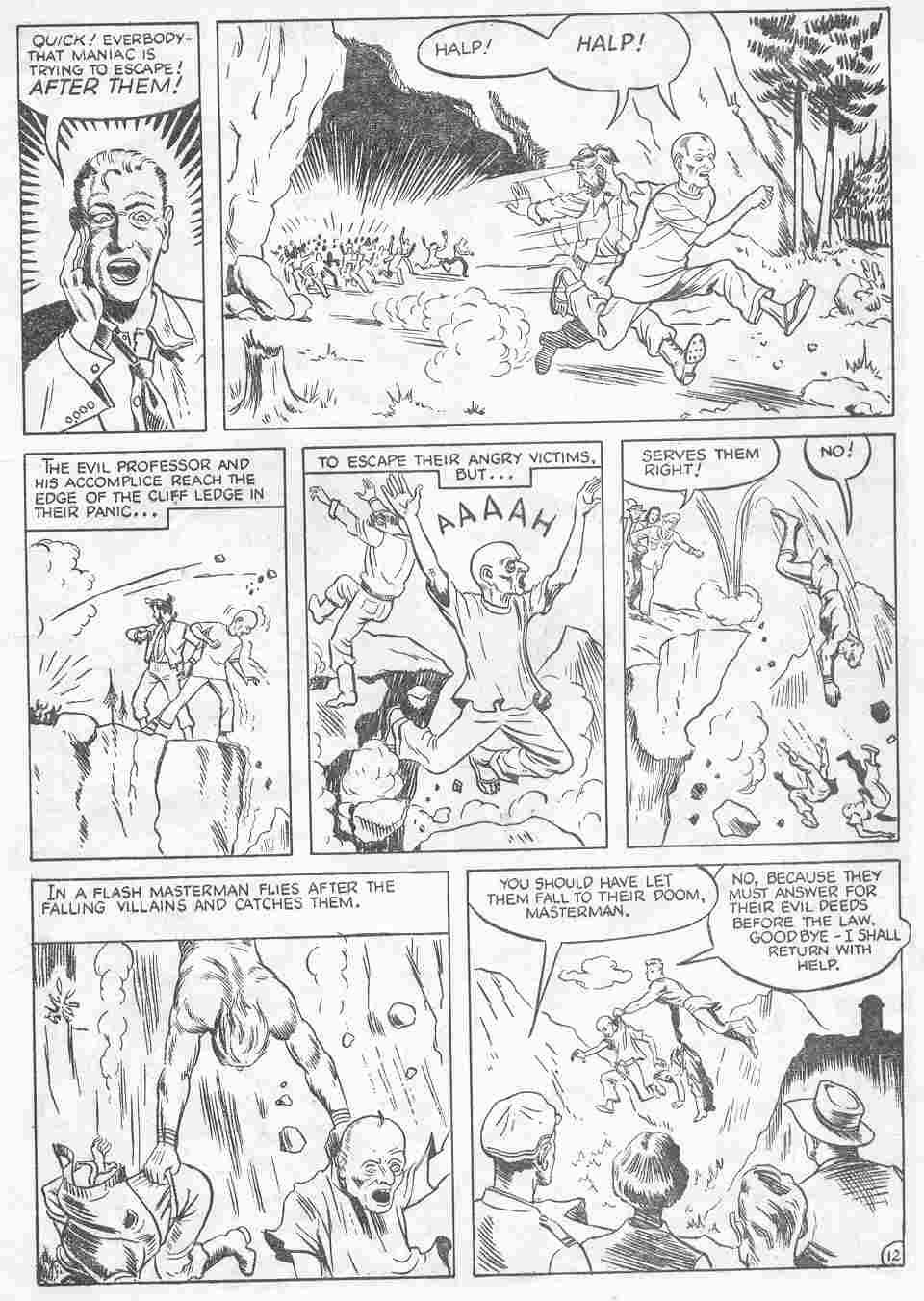 Read online Masterman Comic comic -  Issue #9 - 13
