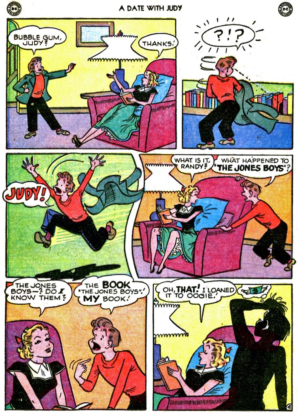 Read online A Date with Judy comic -  Issue #10 - 22
