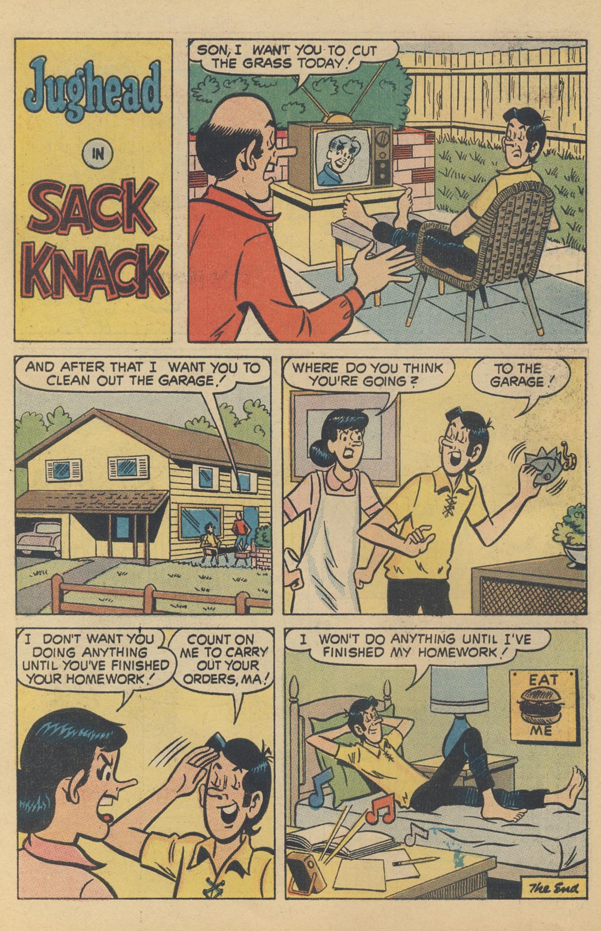 Read online Jughead's Jokes comic -  Issue #15 - 58