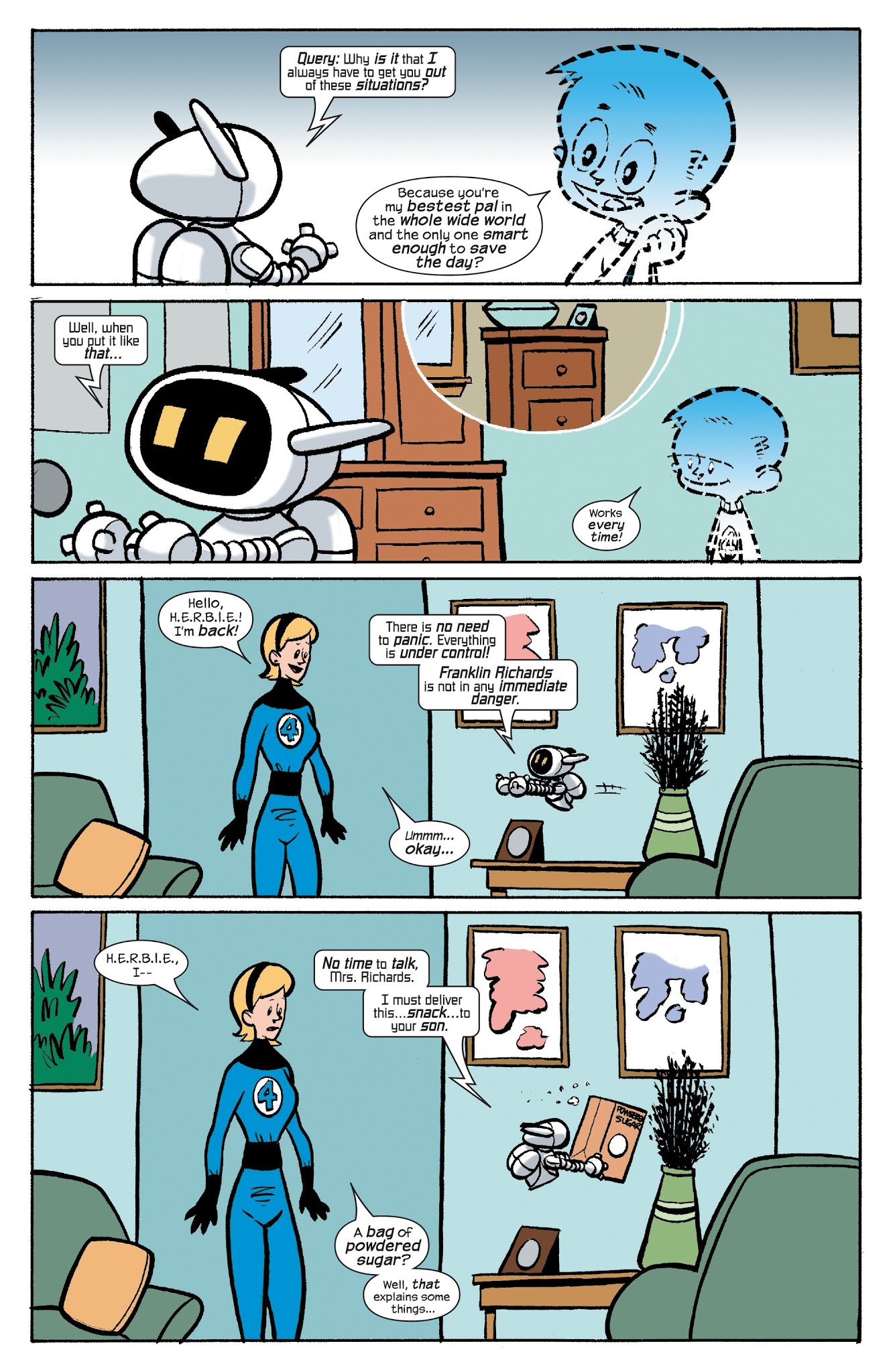 Read online Franklin Richards: A Fantastic Year comic -  Issue # TPB - 6