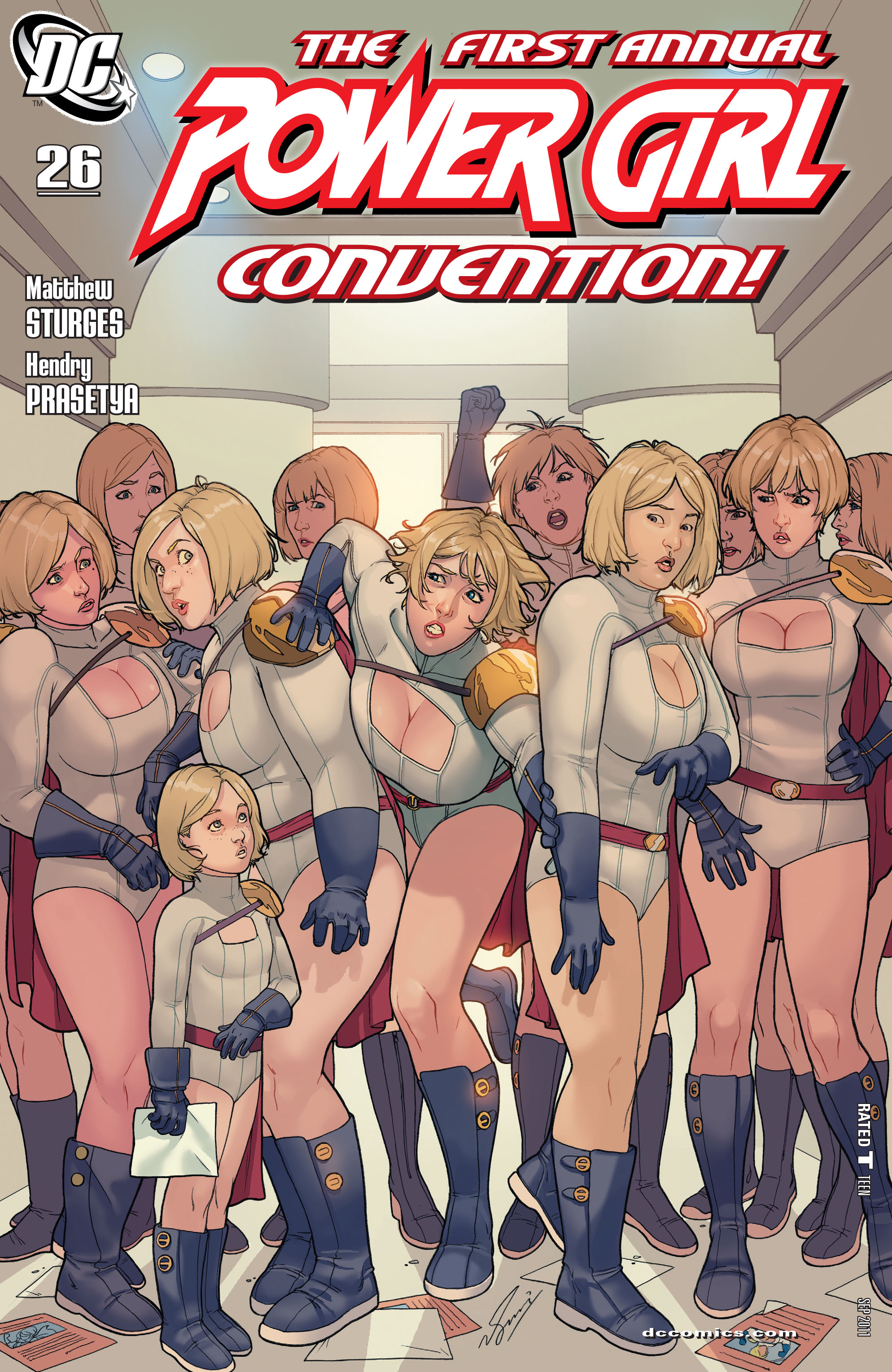 Read online Power Girl (2009) comic -  Issue #26 - 1