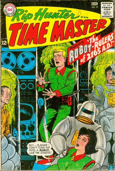 Read online Rip Hunter...Time Master comic -  Issue #27 - 1