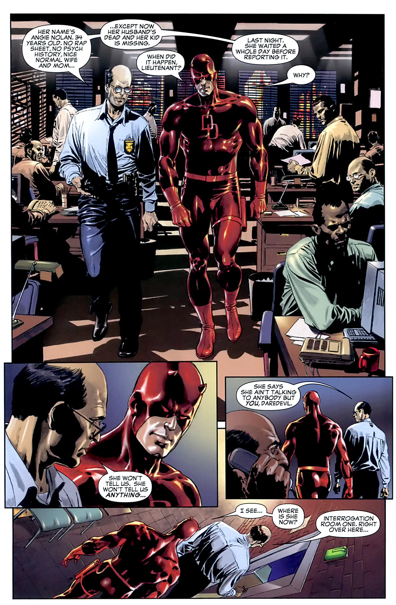 Read online Daredevil & Captain America: Dead On Arrival comic -  Issue # Full - 18