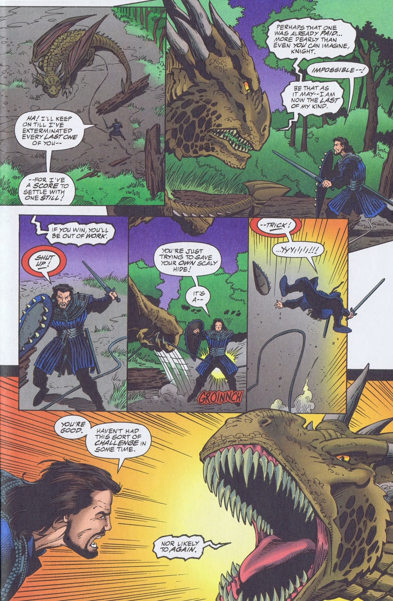 Read online Dragonheart comic -  Issue #2 - 21
