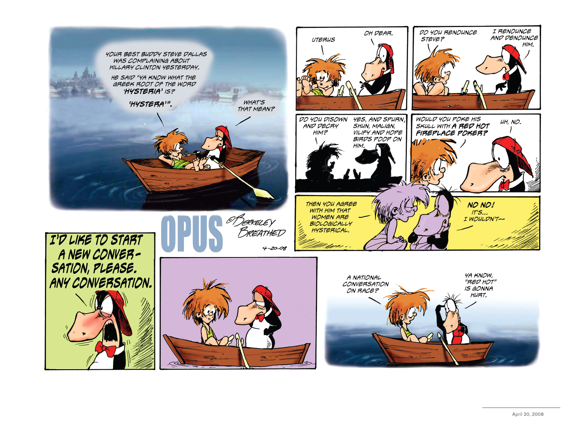 Read online Opus Complete Sunday Strips From 2003-2008 comic -  Issue # TPB (Part 3) - 40