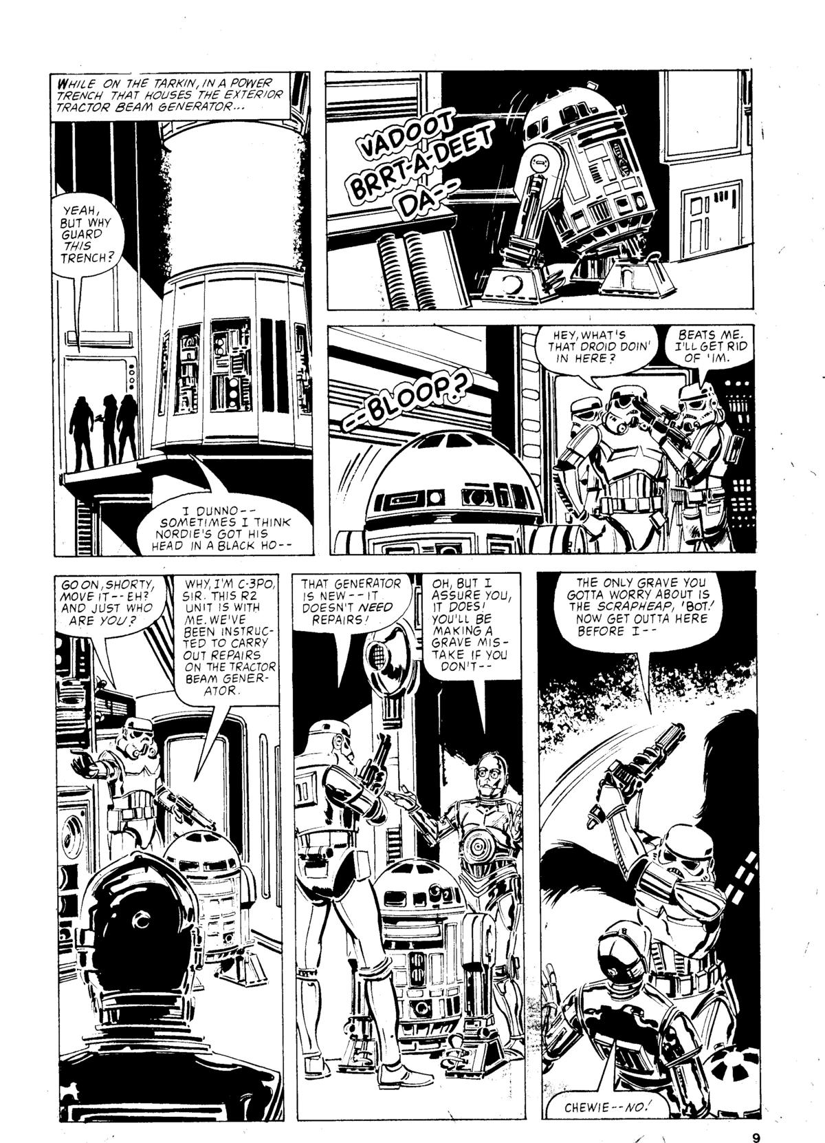 Read online Star Wars Weekly comic -  Issue #148 - 9